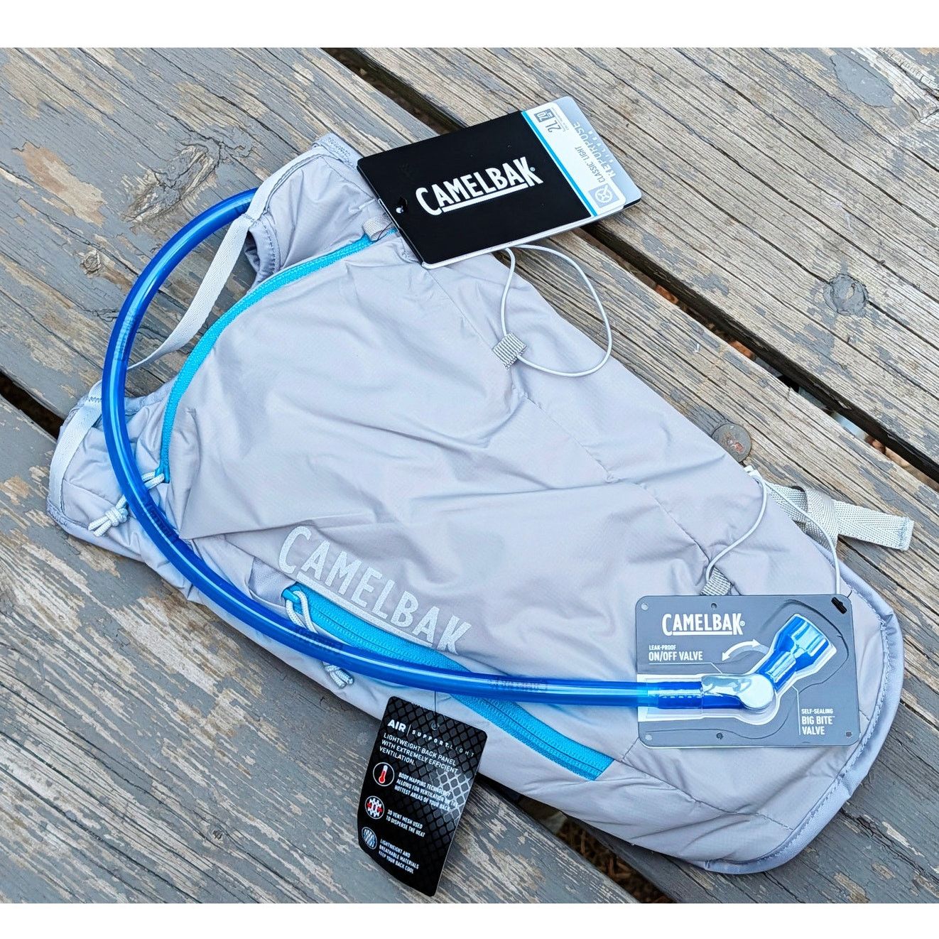Camel NEW CamelBak Classic Light 2L Hydration Pack Backpack Size ONE SIZE - 3 Thumbnail