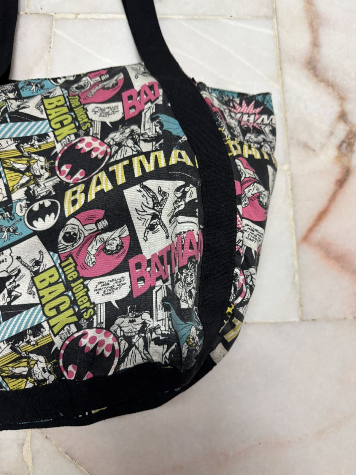 Marvel Comics MARVEL BATMAN Y2K ( S12 ) OVP NEWSPAPER RARE TOTE BAG Size ONE SIZE - 5 Thumbnail