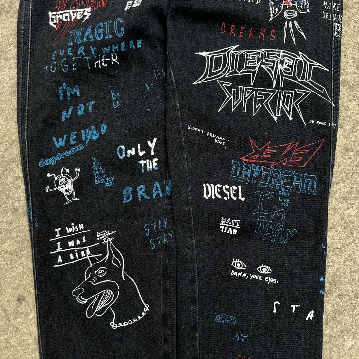 Diesel Vintage Diesel Babbila Jeasn W28xL32 Slim Skinny Regular Size US 28 / EU 44 - 4 Thumbnail