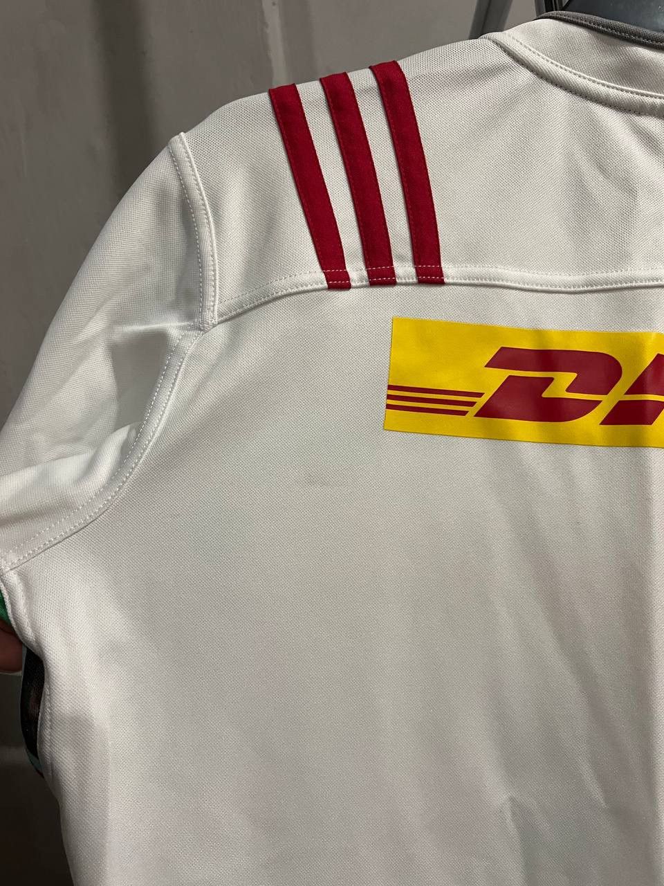 Adidas 2015/16 HARLEQUINS AWAY RUGBY UNION SHIRT JERSEY SIZE L MENS Size US L / EU 52-54 / 3 - 14 Thumbnail