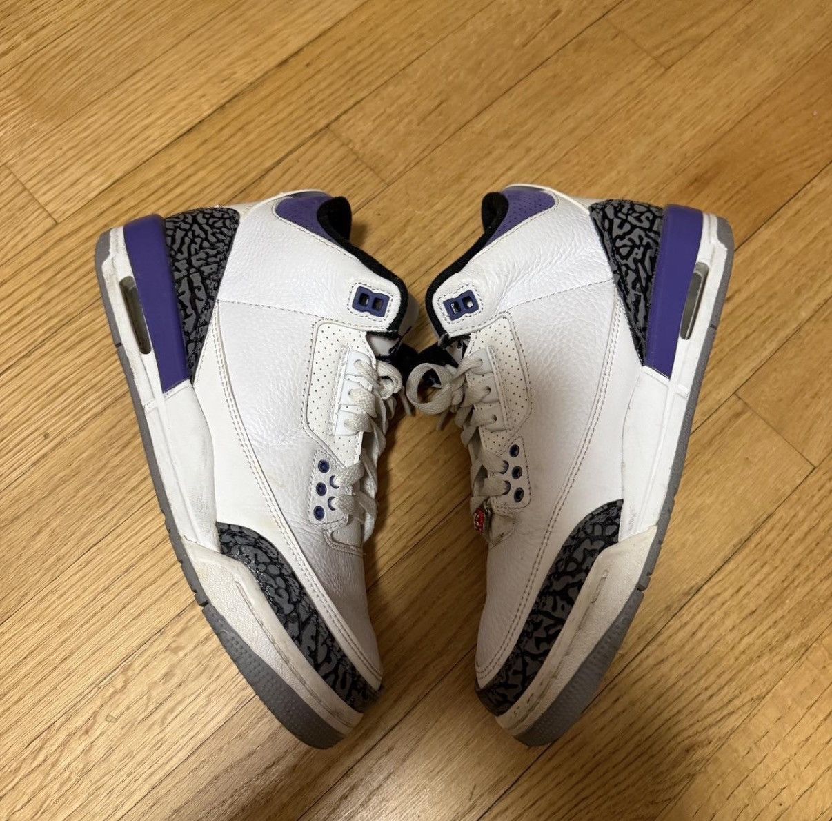 Jordan Brand Jordan 3 Retro Dark Iris Size US 7 / EU 40 - 3 Thumbnail