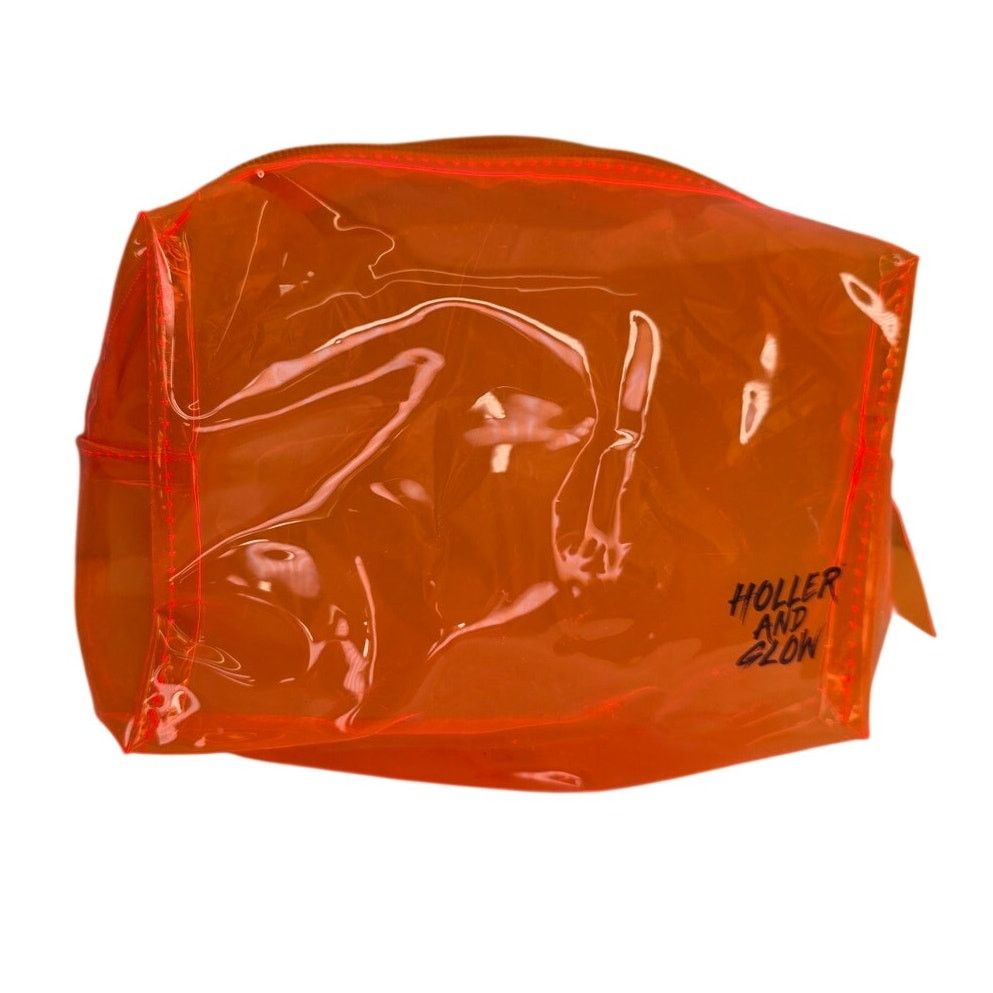 Other Holler and Glow Neon Orange Clear Makeup Bag Cosmetic Size ONE SIZE - 1 Thumbnail