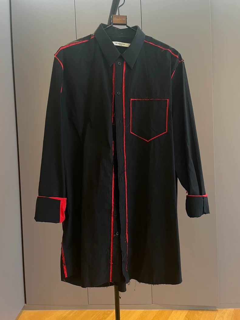 Givenchy Givenchy Men's black shirt Size US M / EU 48-50 / 2 - 1 Thumbnail