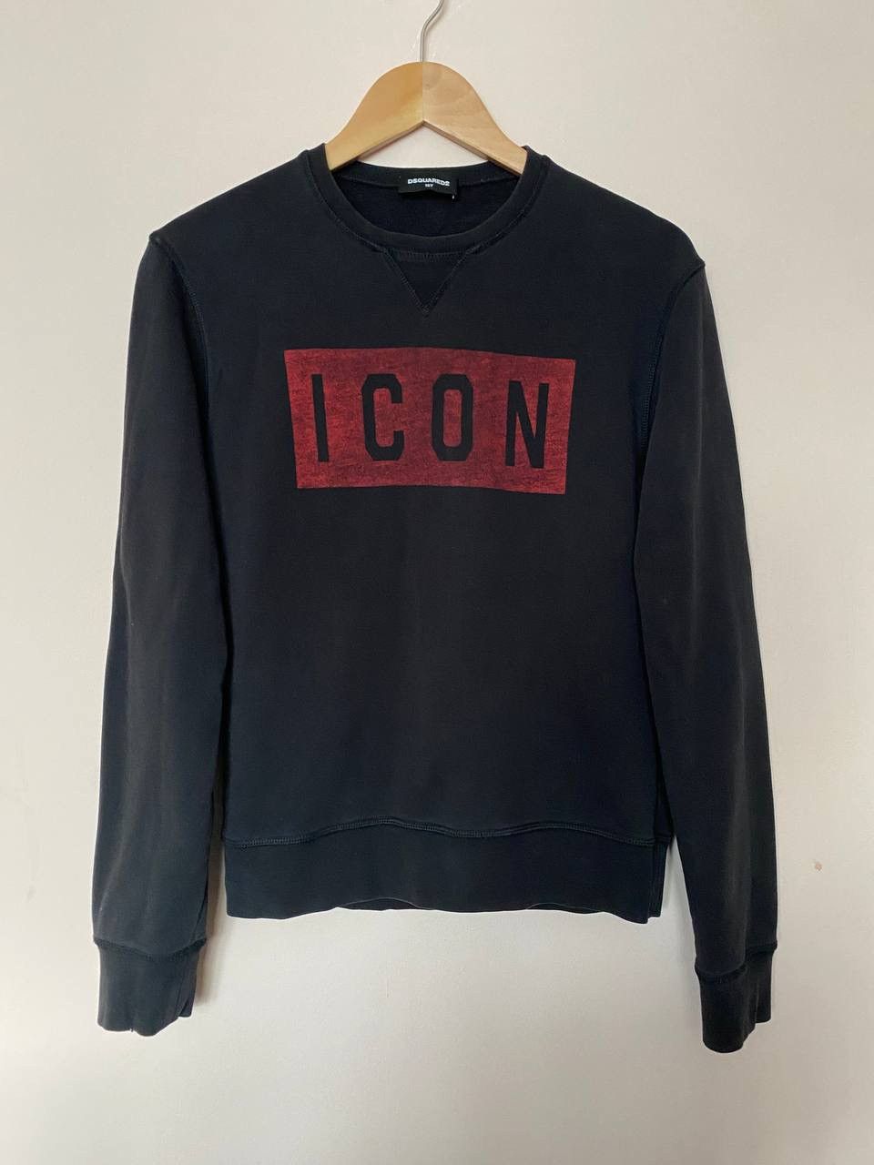Dsquared2 Mens Dsquared2 sweatshirt luxury black size XS pullover Size US XS / EU 42 / 0 - 1 Thumbnail