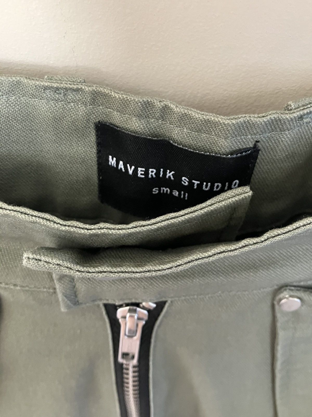 Japanese Brand Maverik Studio Olive Cargo Pants 30/30 Kapital Style Size US 30 / EU 46 - 9 Thumbnail