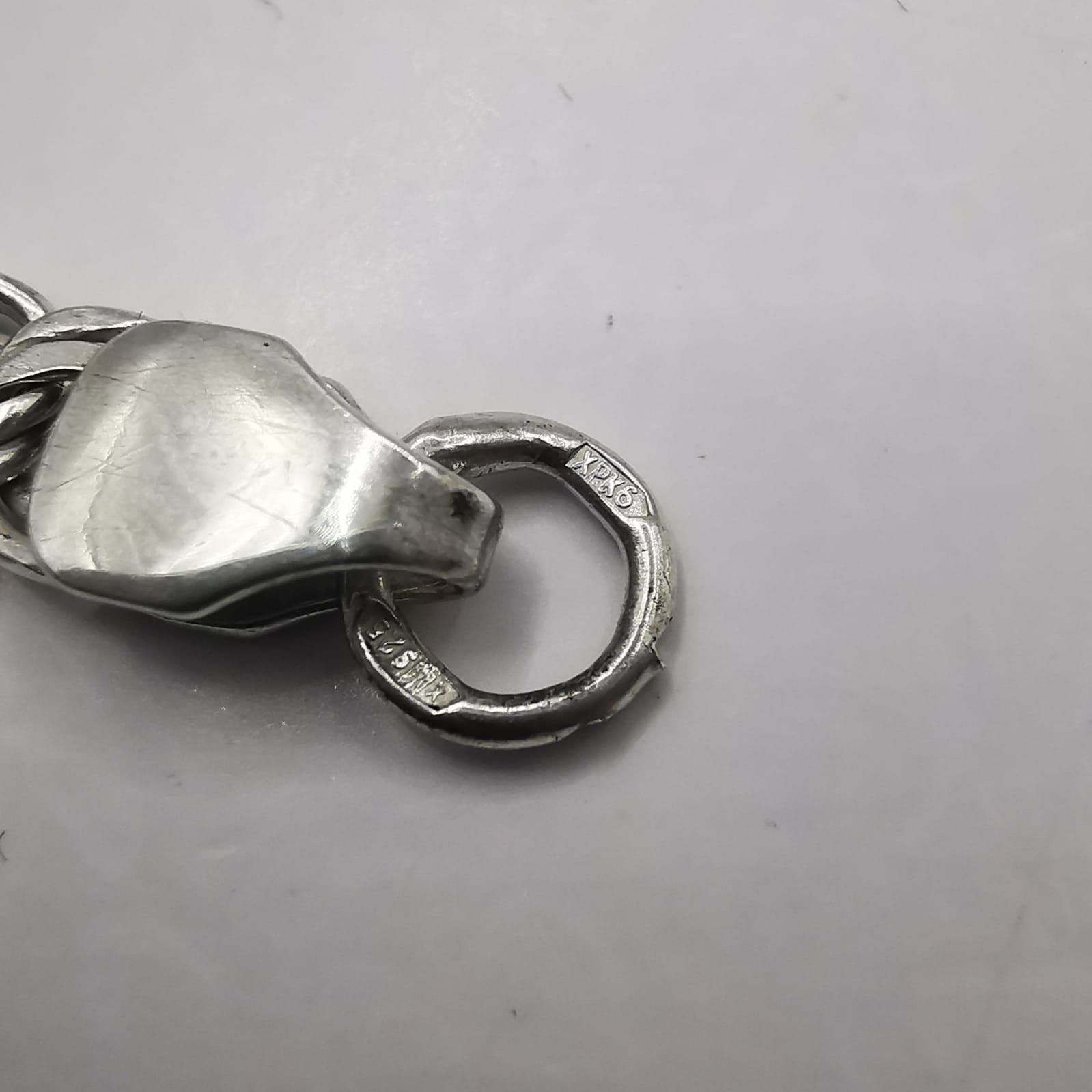 Sterling Silver Vintage Chain,925 Sterling Silver,Signed ,Handmade 16,05g Size ONE SIZE - 6 Thumbnail