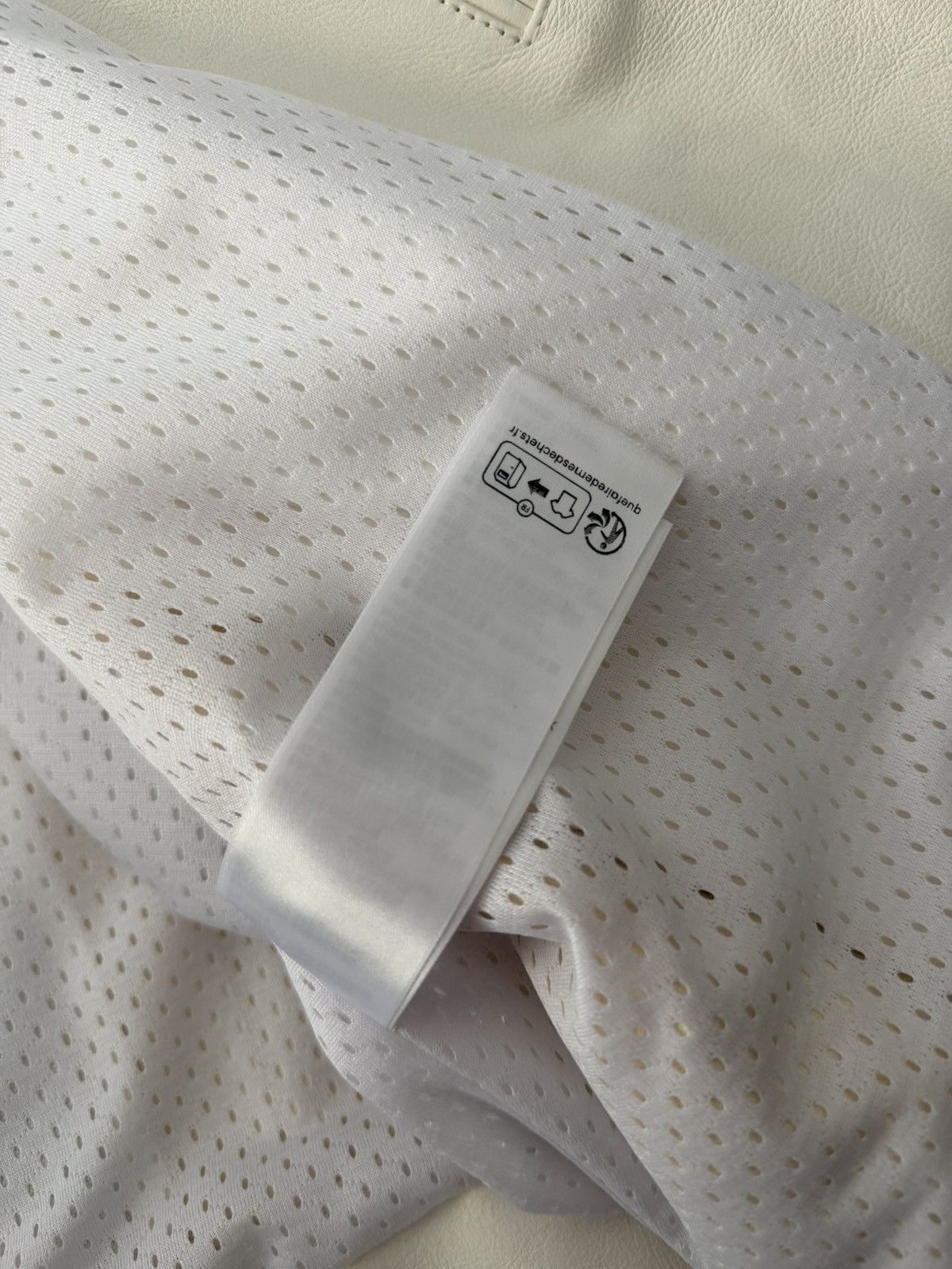 Balenciaga Balenciaga SS23White Runway Moto Jacket Sz.3 Size US L / EU 52-54 / 3 - 11 Thumbnail
