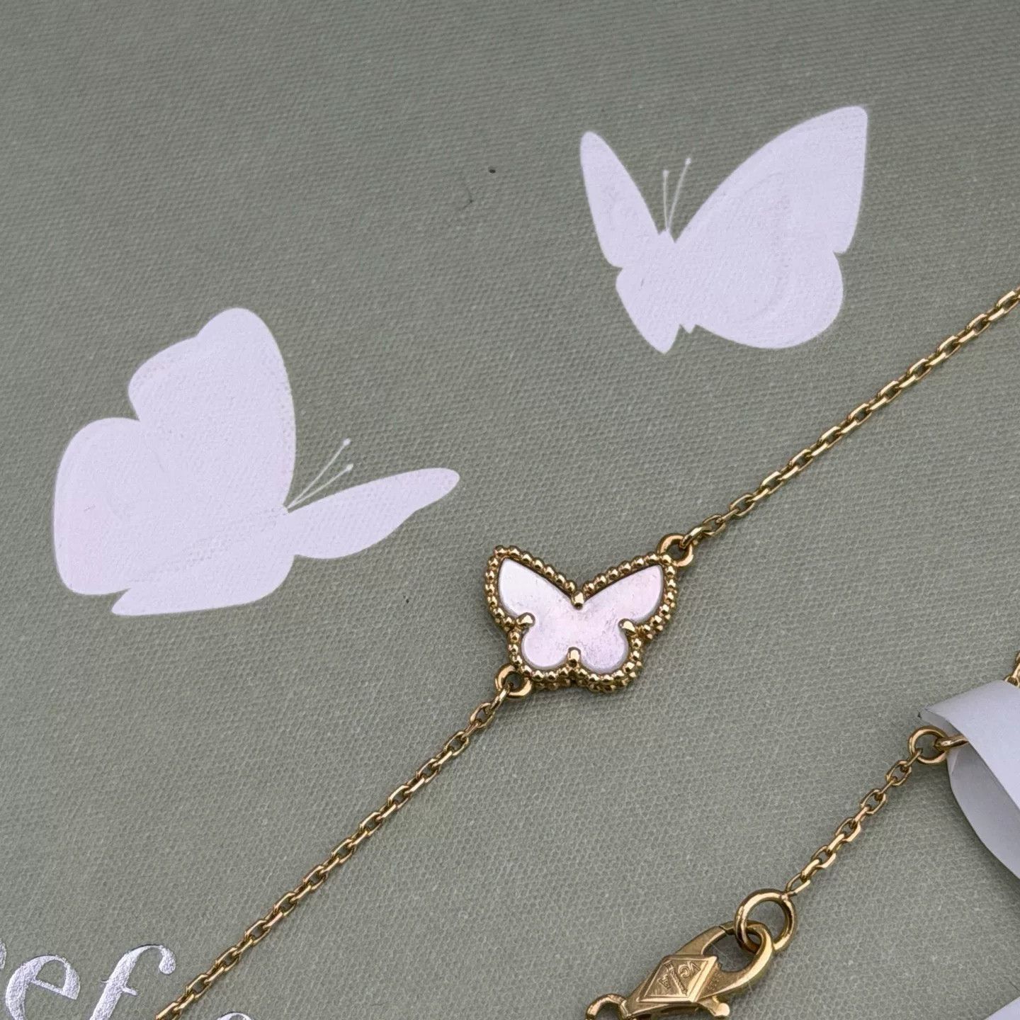 Van Cleef & Arpels Van Cleef & Arpels Sweet Alhambra Butterfly Bracelet Size ONE SIZE - 1 Thumbnail