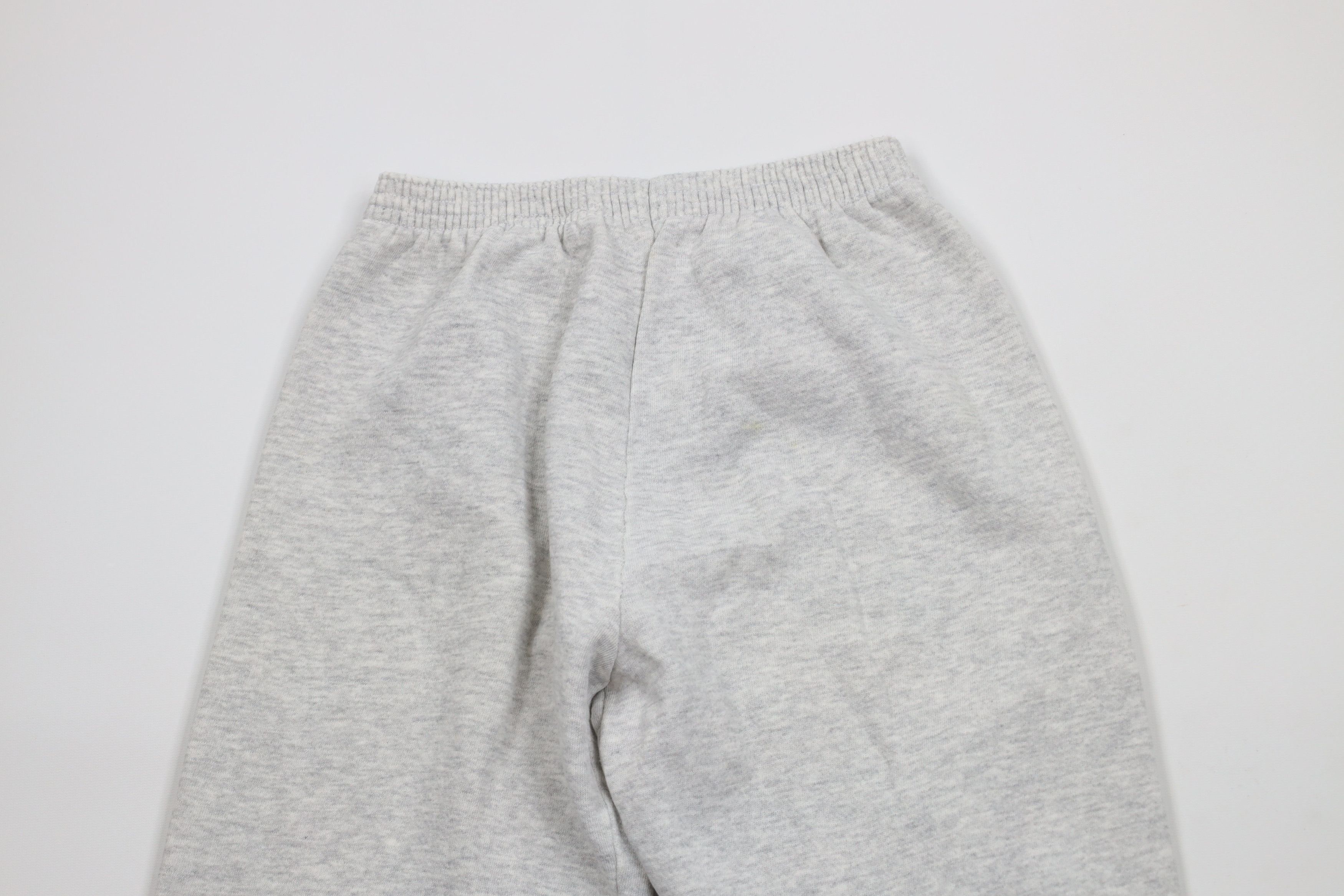 Vintage Vintage 90s Streetwear Sweatpants Joggers Heather Gray USA Size 24" / US 00 / IT 34 - 8 Thumbnail