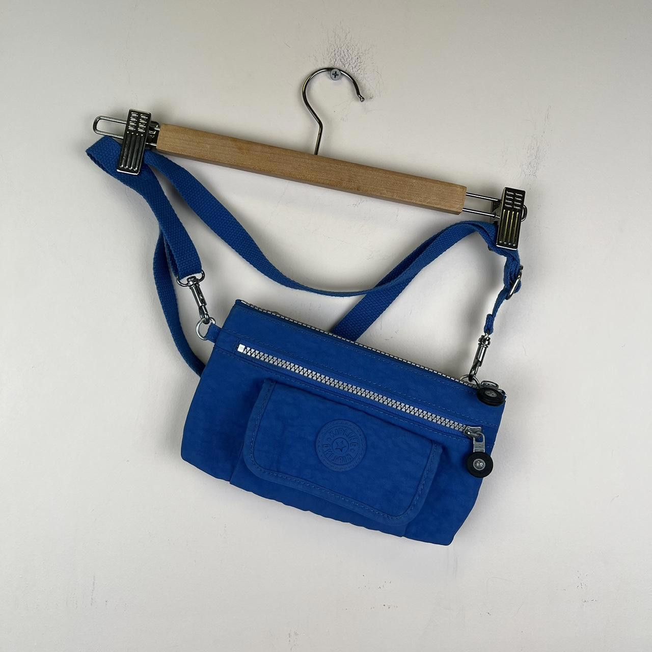 Designer Kipling Blue Crossbody Bag Size ONE SIZE - 1 Thumbnail