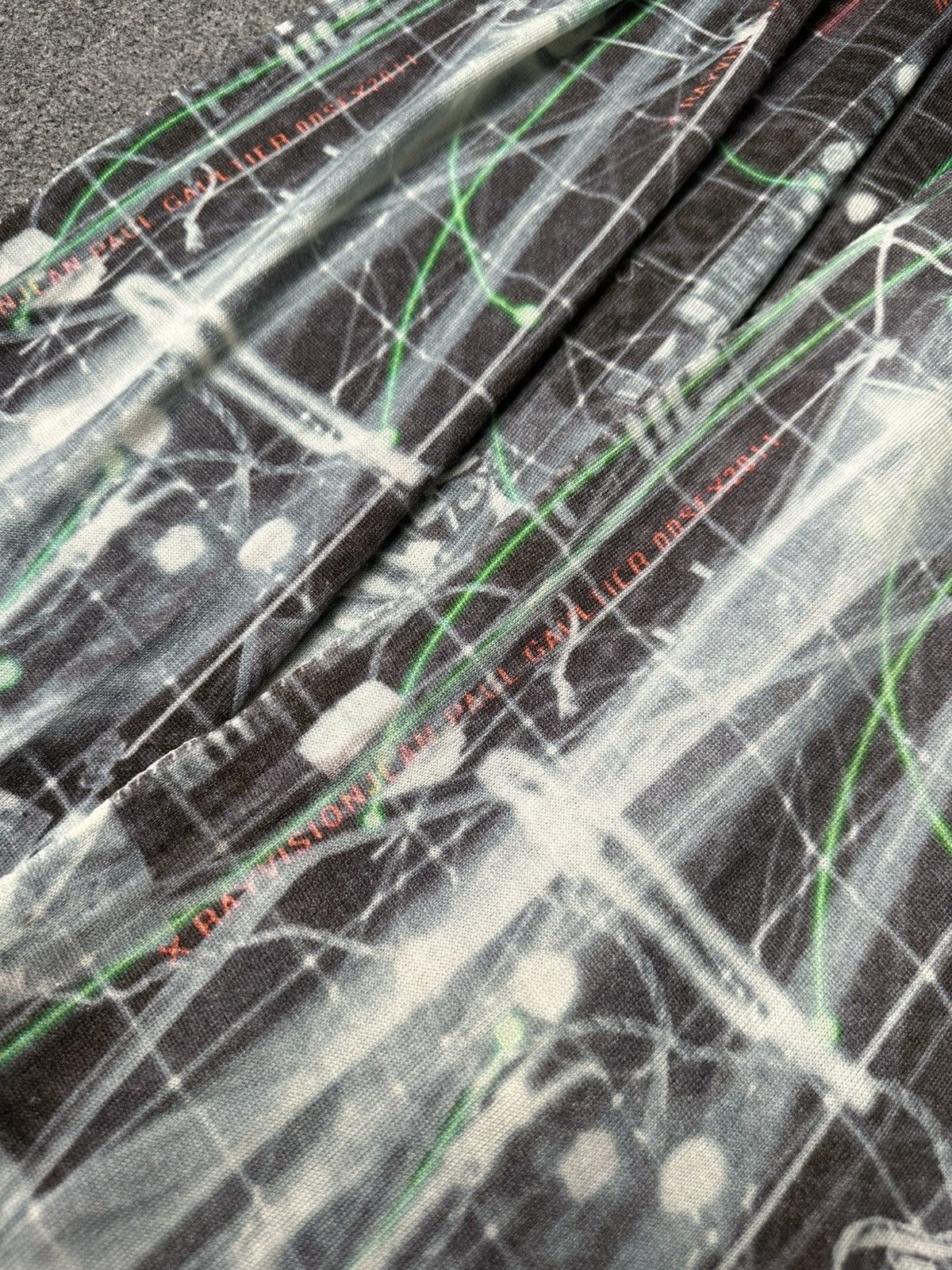 Jean Paul Gaultier Jean Paul Gaultier Monsieur S/S1996 X-Ray Vision Wool Scarf Size ONE SIZE - 7 Thumbnail