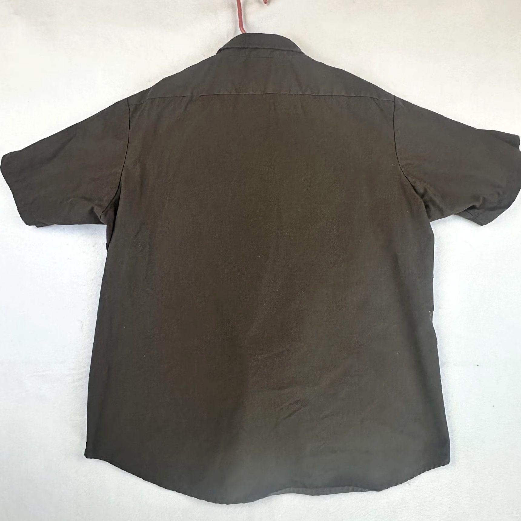 Propper Propper Shirt Mens XL Brown Short Sleeve Button Front Utility Military Work Size US XL / EU 56 / 4 - 5 Thumbnail