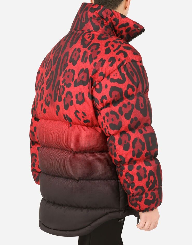 Dolce & Gabbana o1y0125 Shell Hooded Jacket in Red/Black Size US M / EU 48-50 / 2 - 5 Thumbnail