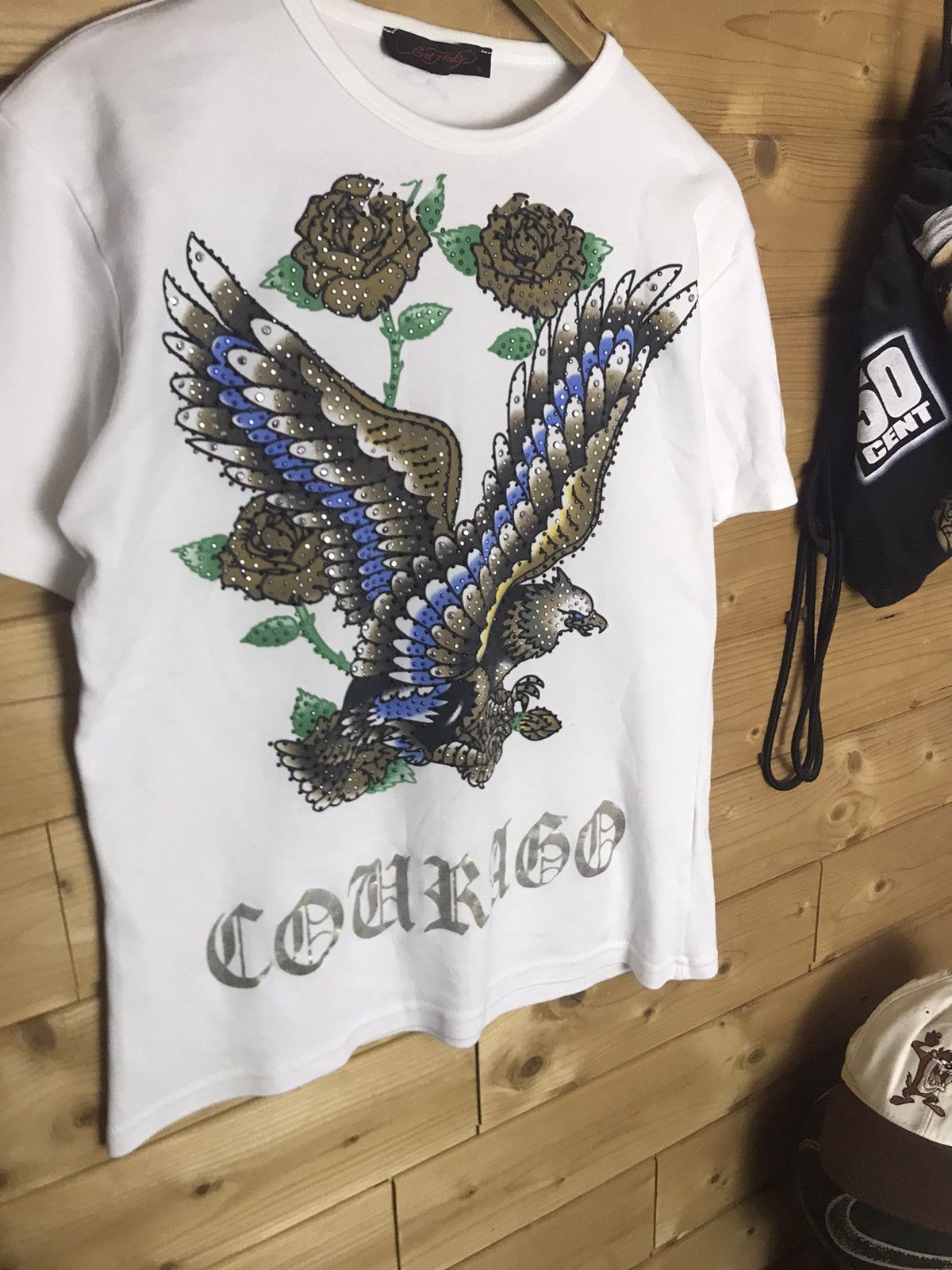 Ed Hardy Ed Hardy eagle roses t-shirt Size S / US 4 / IT 40 - 3 Thumbnail