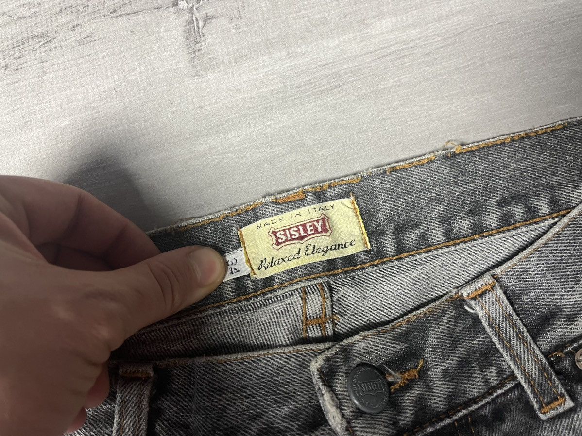 Sisley Sisley relaxed elegance grey washed jeans size 34 Size US 34 / EU 50 - 4 Thumbnail