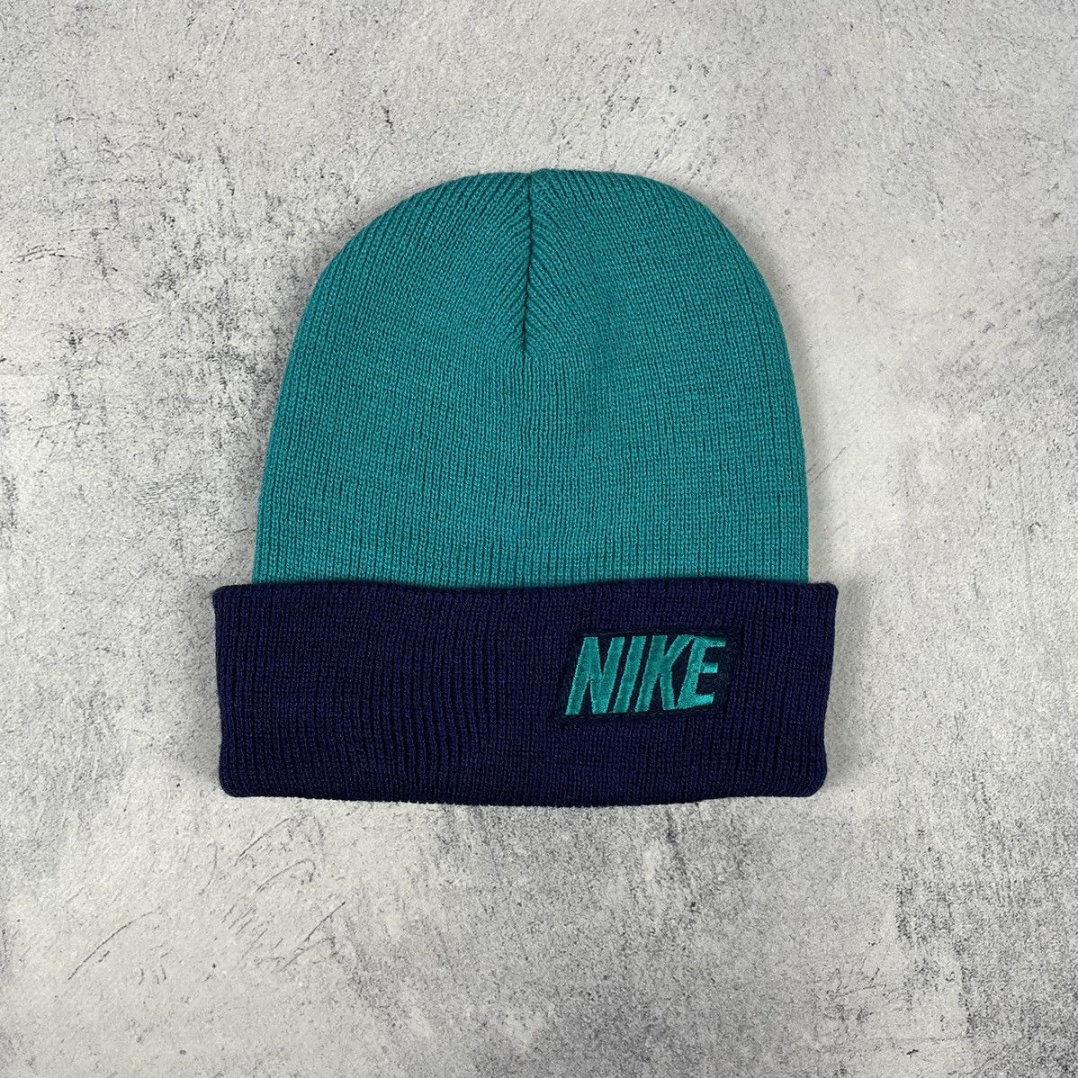 Nike Vintage Nike big logo y2k beanie hat 90’s Size ONE SIZE - 2 Thumbnail