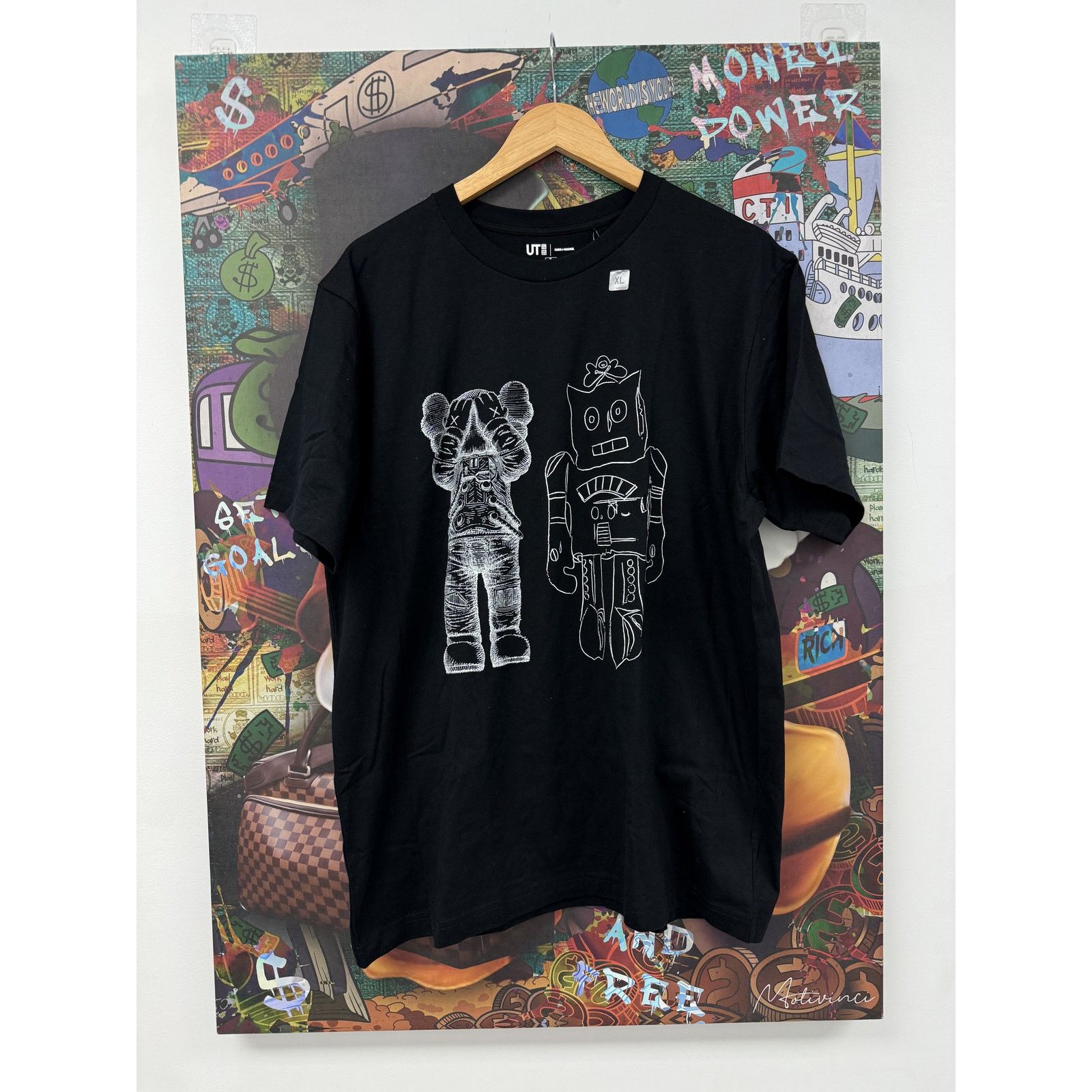 Kaws Kaws H&M Warhol Tee Black New XL With Tags Size US XL / EU 56 / 4 - 1 Thumbnail