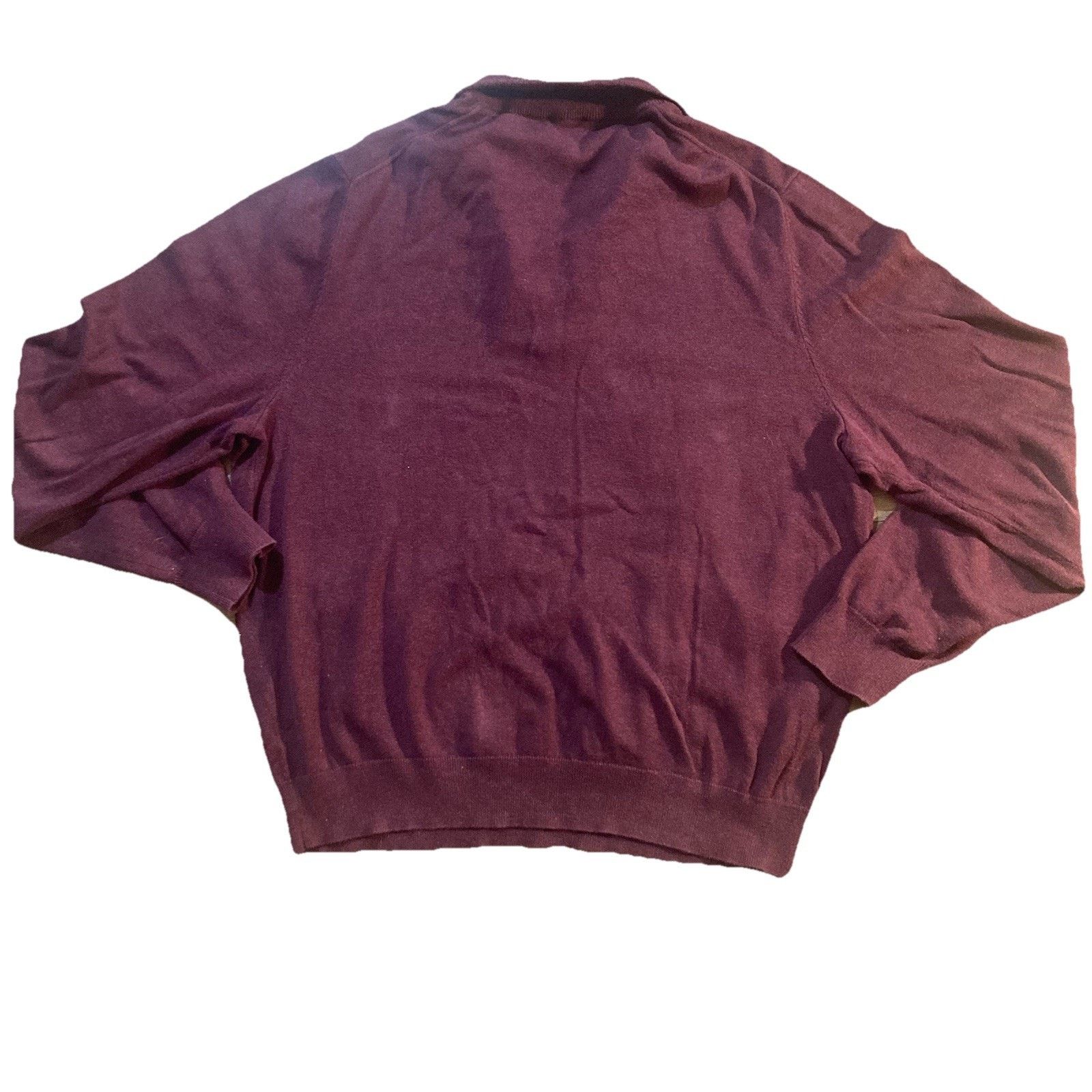 Jos. A. Bank Jos A Bank Mens Pima Cotton Traveler 1/4 Zip Sweater XXL Size US XXL / EU 58 / 5 - 5 Thumbnail