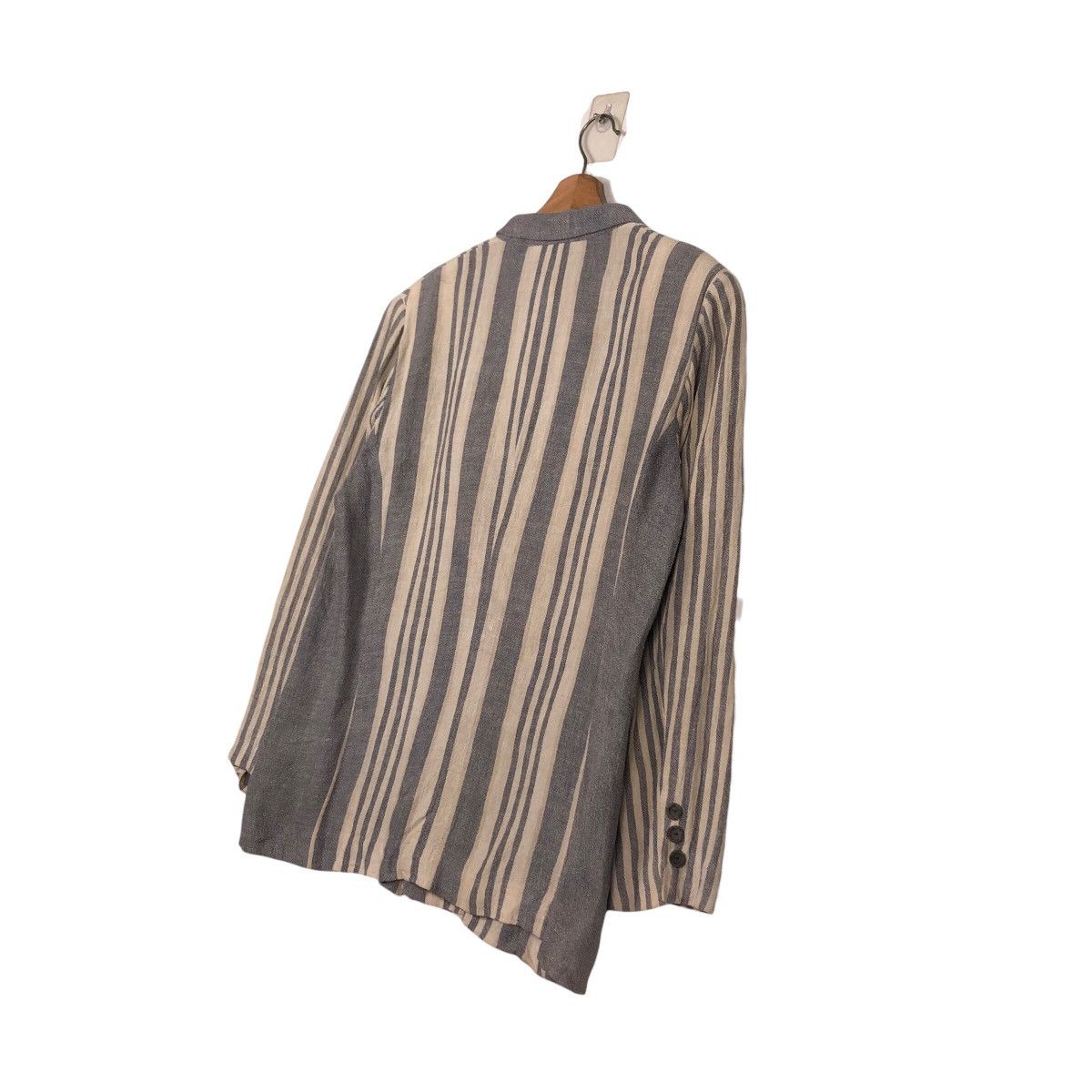 Japanese Brand 📌Vintage Hickory Chore Striped Jacket Jean Claude Paris Size US M / EU 48-50 / 2 - 11 Thumbnail