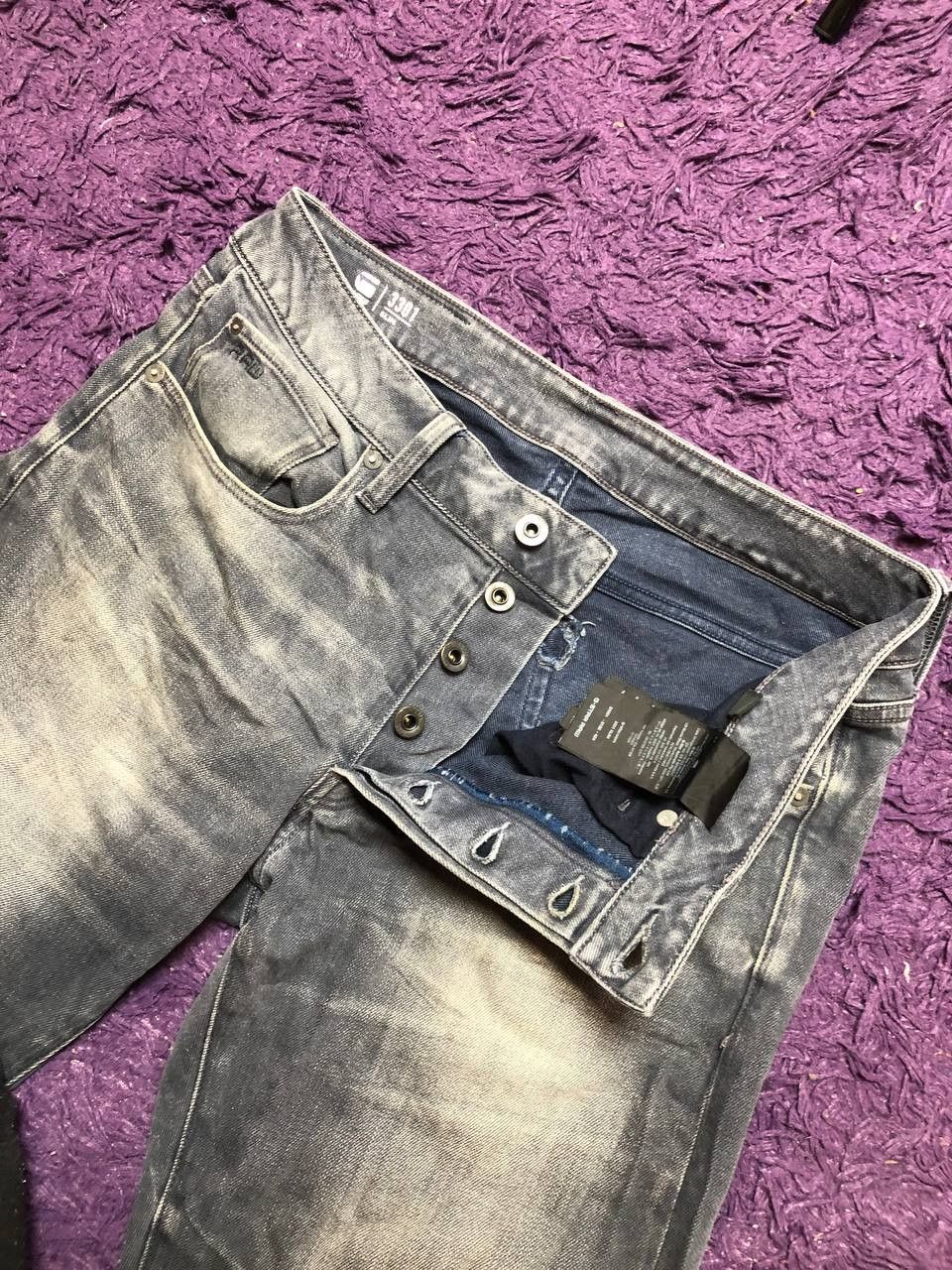 G-Star Vintage Gstar Raw Japanese Avant Garde Opium Y2K Denim Jeans Size US 30 / EU 46 - 10 Thumbnail