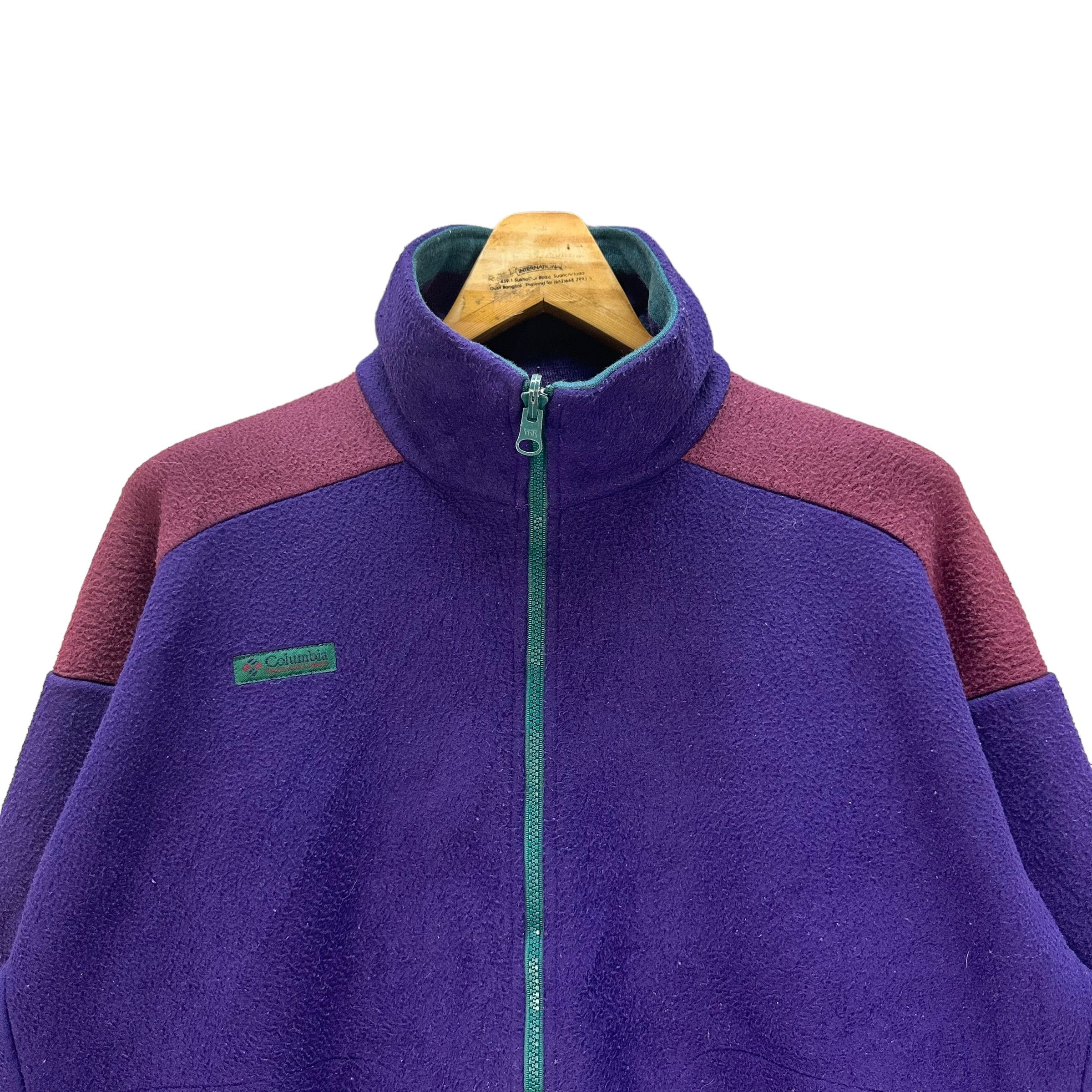 Columbia COLUMBIA SPORTSWEAR RADIAL SLEEVE FLEECE JACKET #8686-021 Size US M / EU 48-50 / 2 - 2 Thumbnail