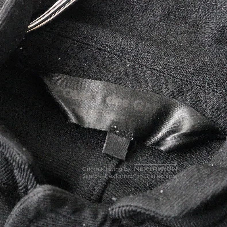 Comme des Garcons Comme Des Garcons Black stand collar long sleeve jacket to Size S / US 4 / IT 40 - 7 Thumbnail