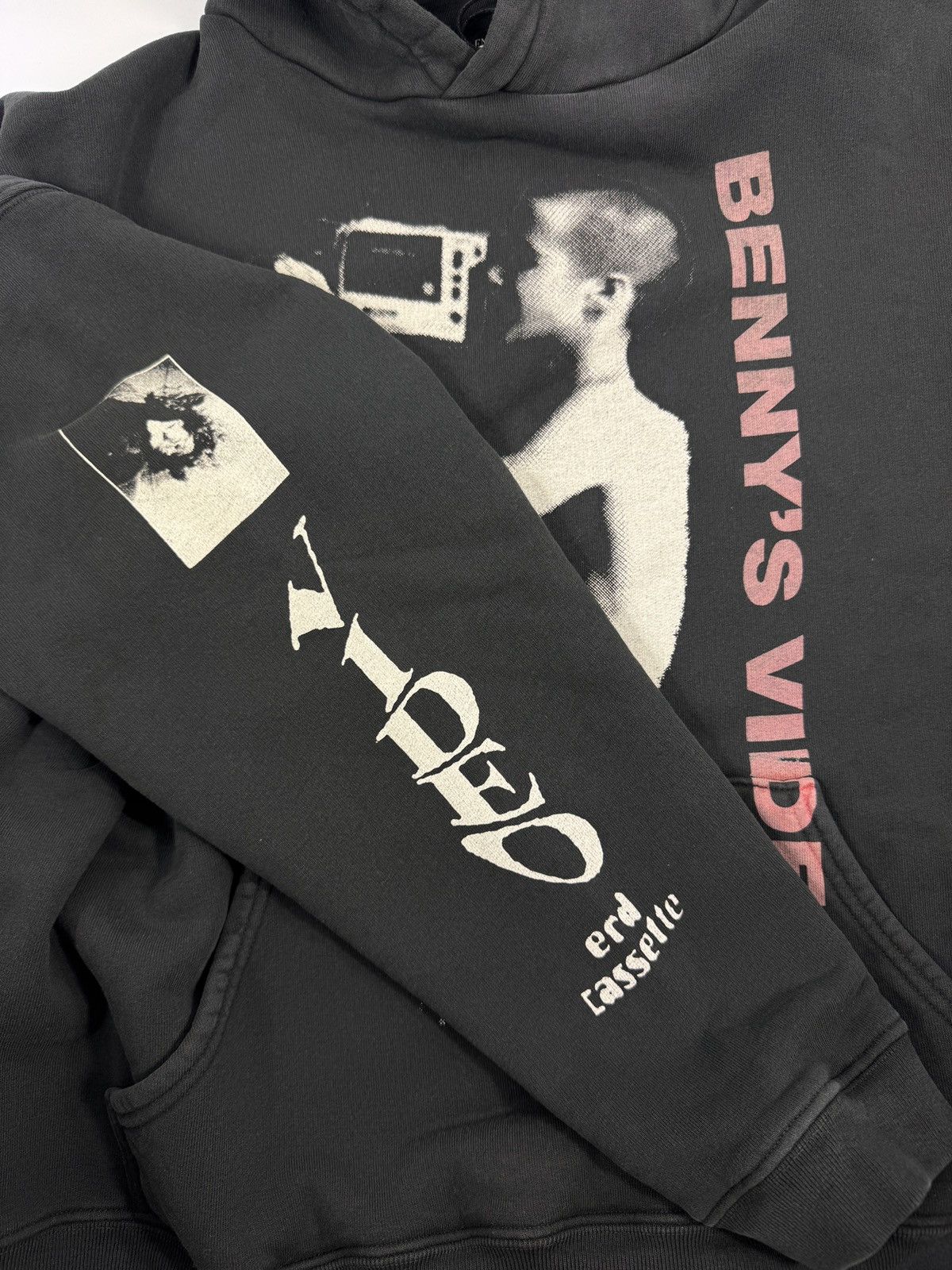 Enfants Riches Deprimes BENNY’S VIDEO PRINT OVERSIZED HOODIE Size US L / EU 52-54 / 3 - 4 Thumbnail