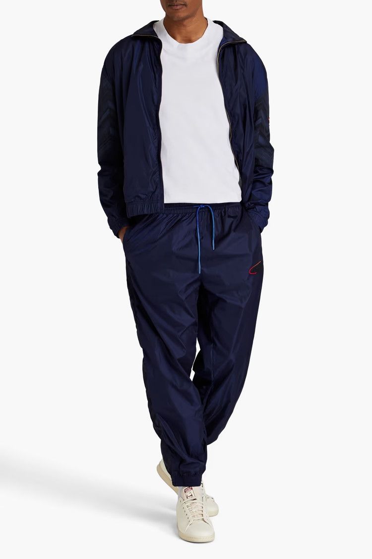 Missoni o1y0225 Logo Jogger & Sweatpant in Navy Blue Size US 30 / EU 46 - 4 Thumbnail