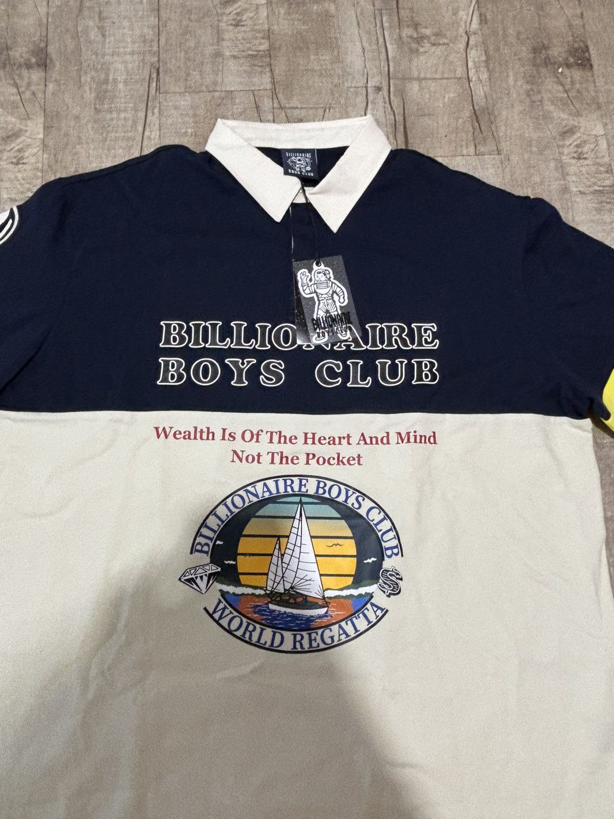 Billionaire Boys Club Billionaire Boys club longlseeve polo shirt Size US XXL / EU 58 / 5 - 2 Thumbnail