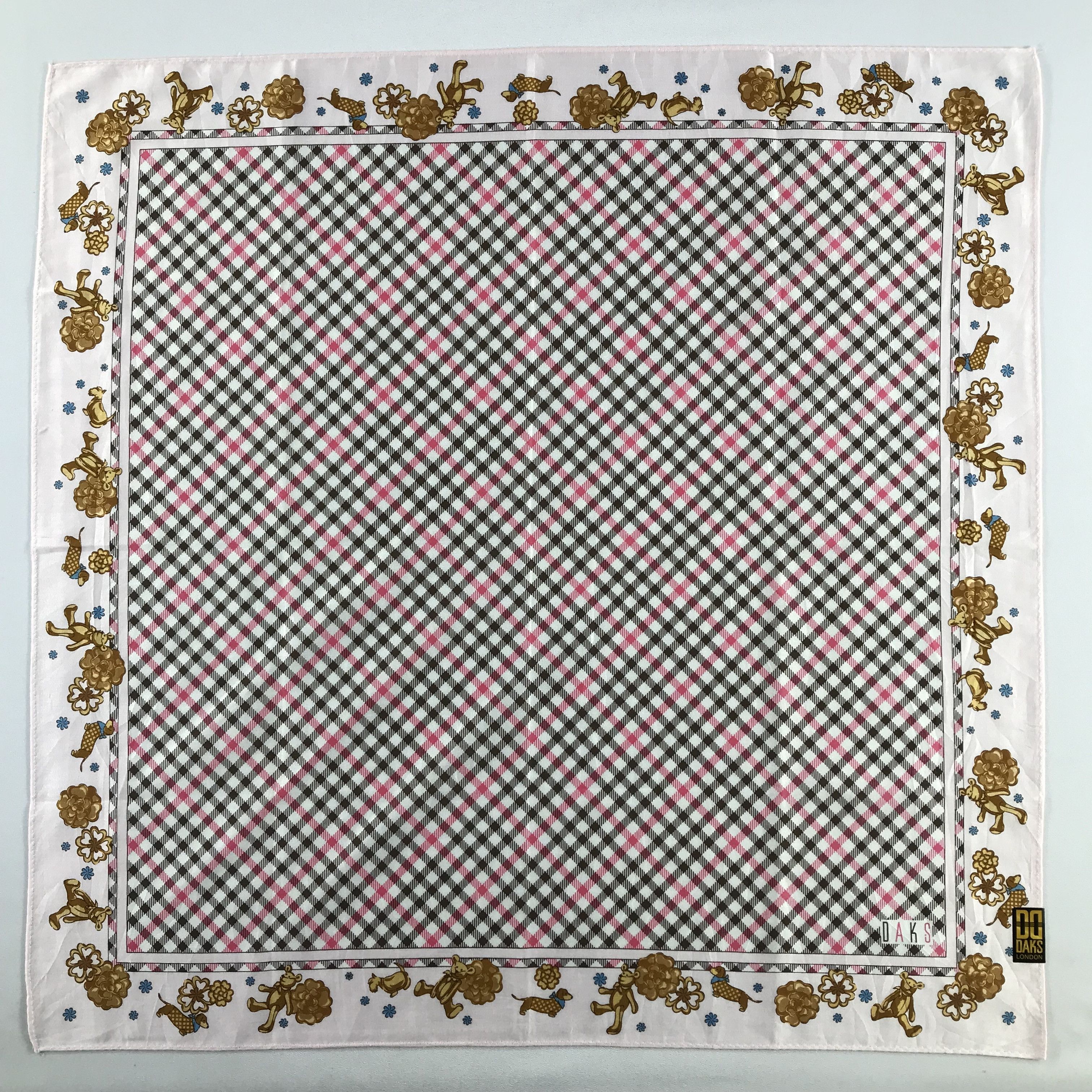 DAKS Daks London Handkerchief / Bandana / Neckerchief C557 Size ONE SIZE - 3 Thumbnail