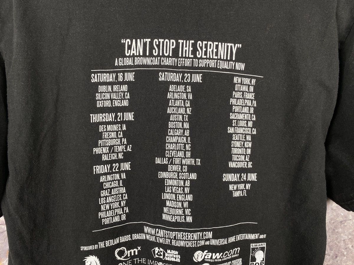 Vintage Can’t Stop The Serenity T-Shirt Movies Size Small Size US S / EU 44-46 / 1 - 9 Thumbnail