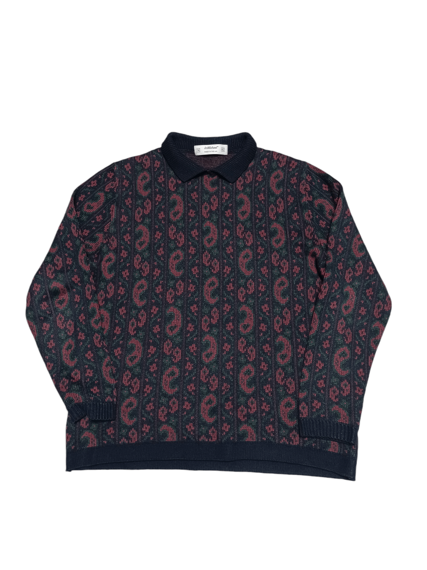 Other FANTASTIC COOGI STYLE MADE IN UK MULTICOLOR LIGHT SWEATER Size US M / EU 48-50 / 2 - 1 Thumbnail