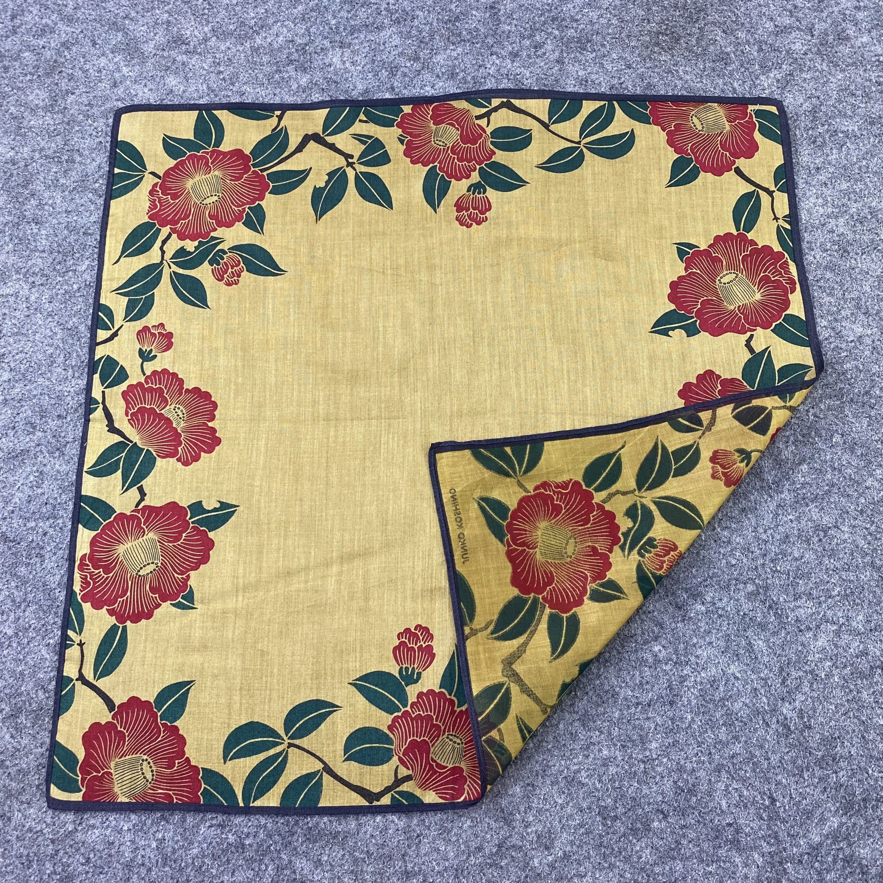 Japanese Brand Junko Koshino Handkerchief / Bandana / Neckerchief-B1377 Size ONE SIZE - 5 Thumbnail