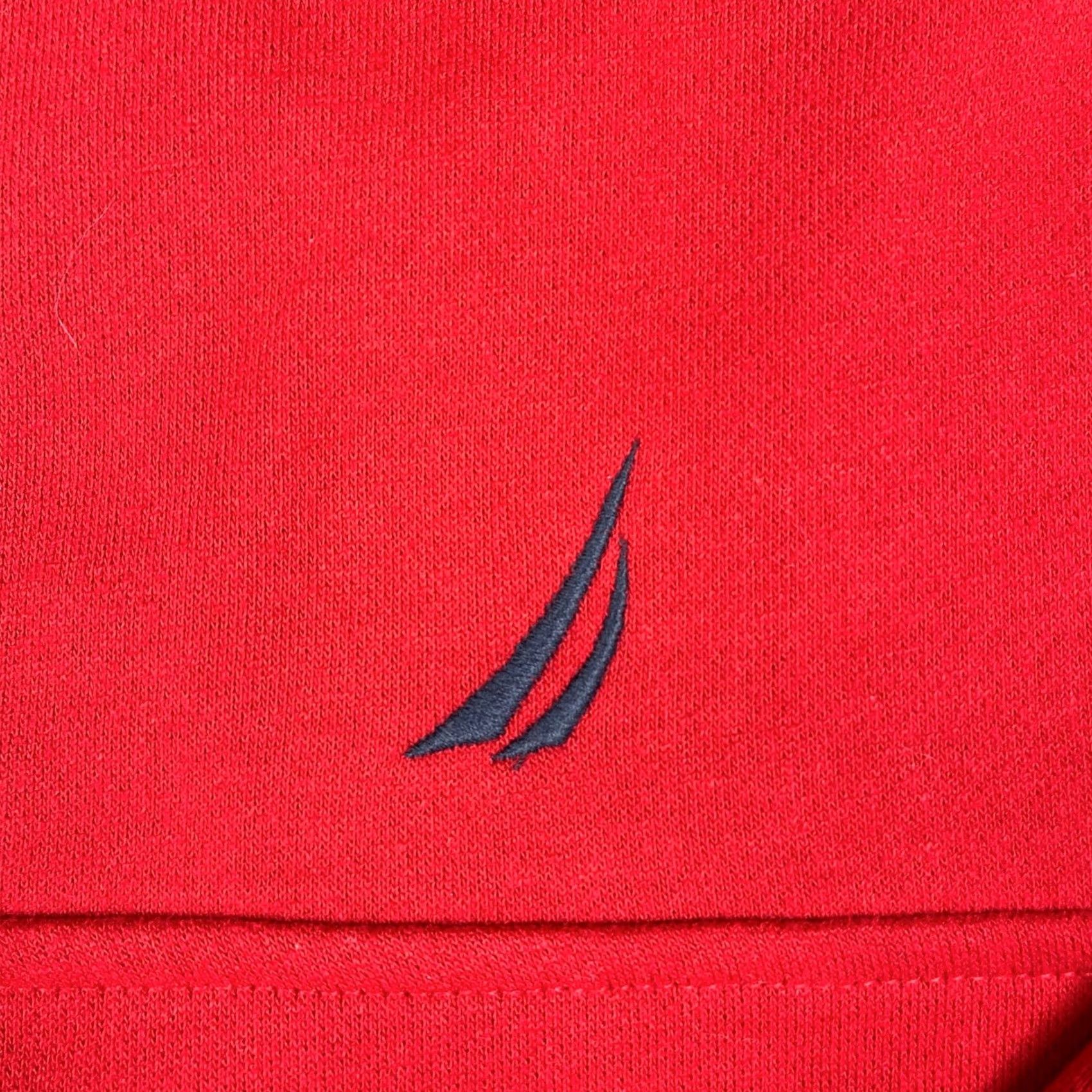 Nautica Nautica Sweatshirt 1/4 Zip Pullover Mens 2XL Red Coastal Preppy NEW Size US XXL / EU 58 / 5 - 3 Thumbnail