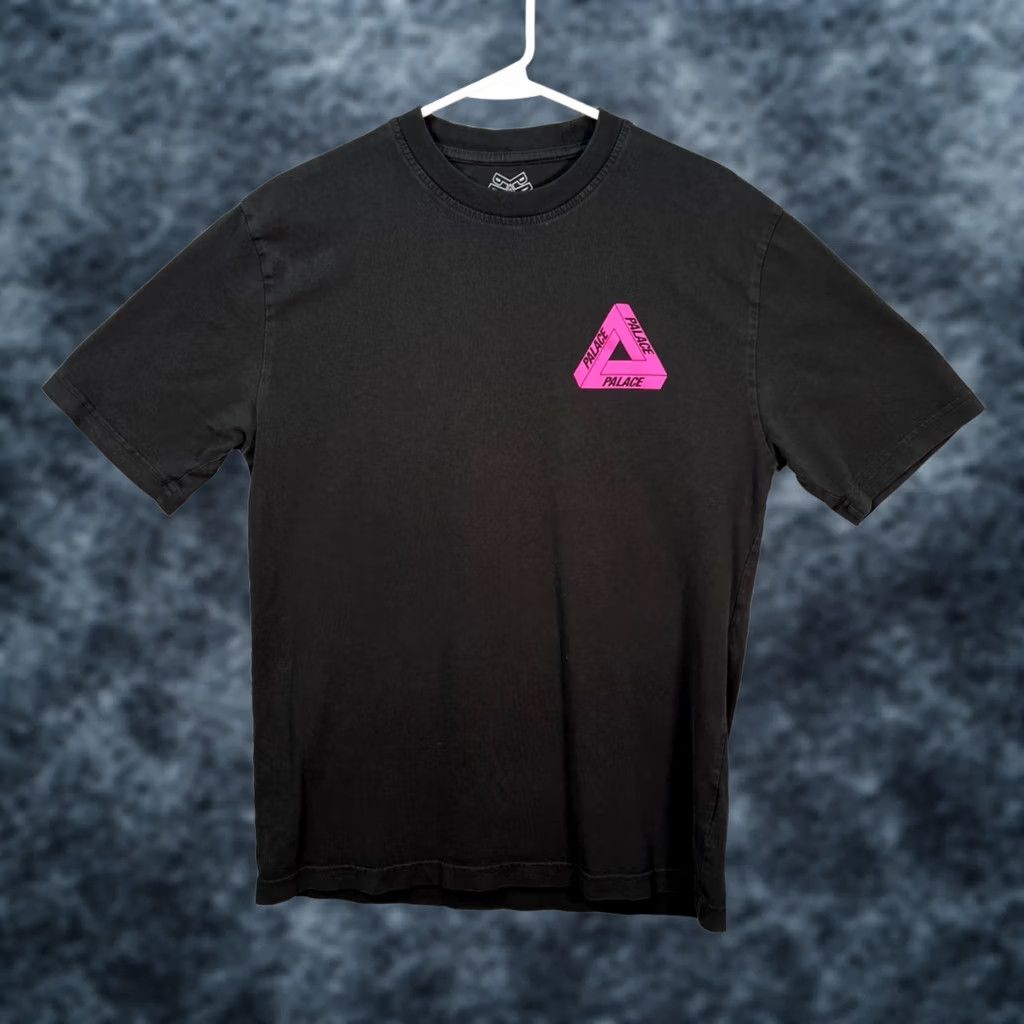 Palace Palace T-Shirt Black Pink Logo Graphic Size M Mens Short Sleeve Crew Neck Summer 2020s Size US M / EU 48-50 / 2 - 1 Thumbnail