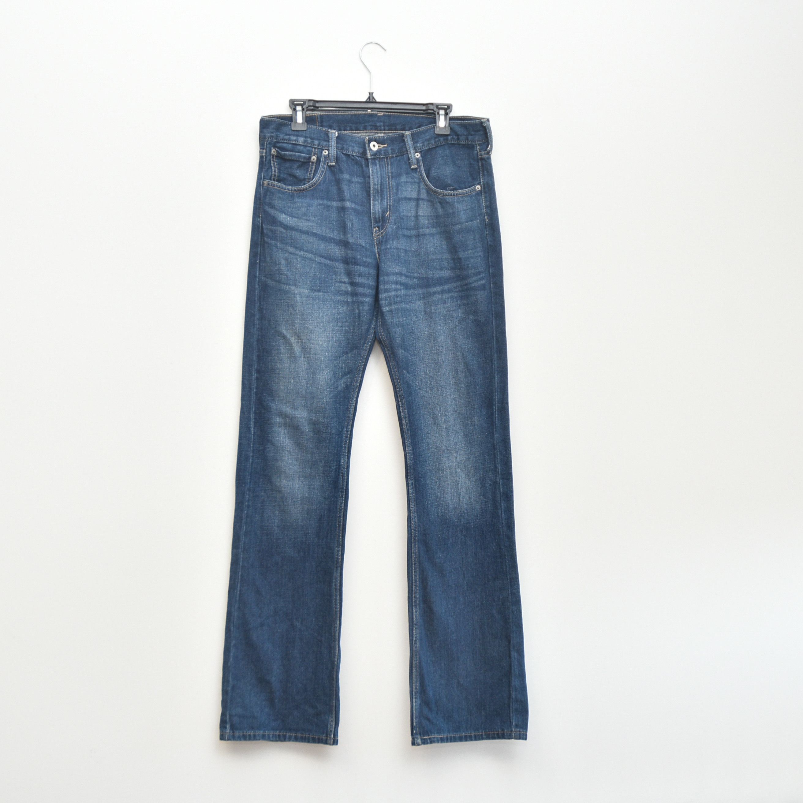 Levi's Levis 527 Trend Hype Bootcut Jeans Dark Wash W33 L34 Y2K Size US 33 - 1 Thumbnail