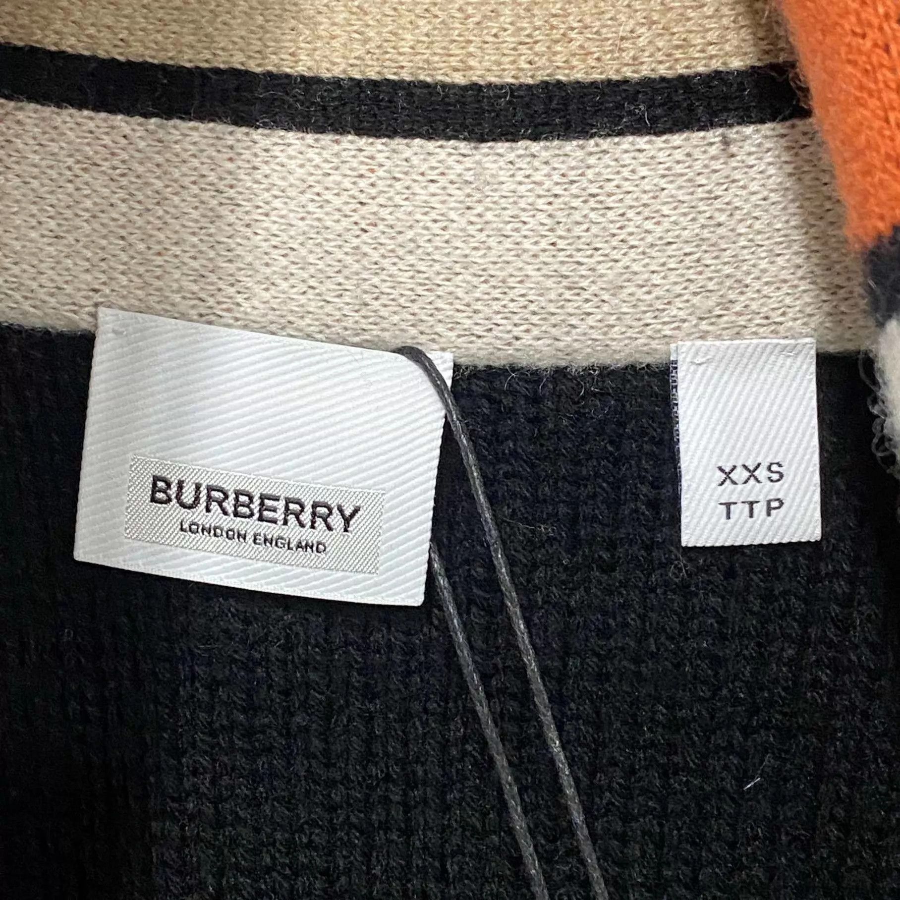 Burberry Burberry large logo cashmere sweater XXS Size XXS / US 00 / IT 34 - 5 Thumbnail