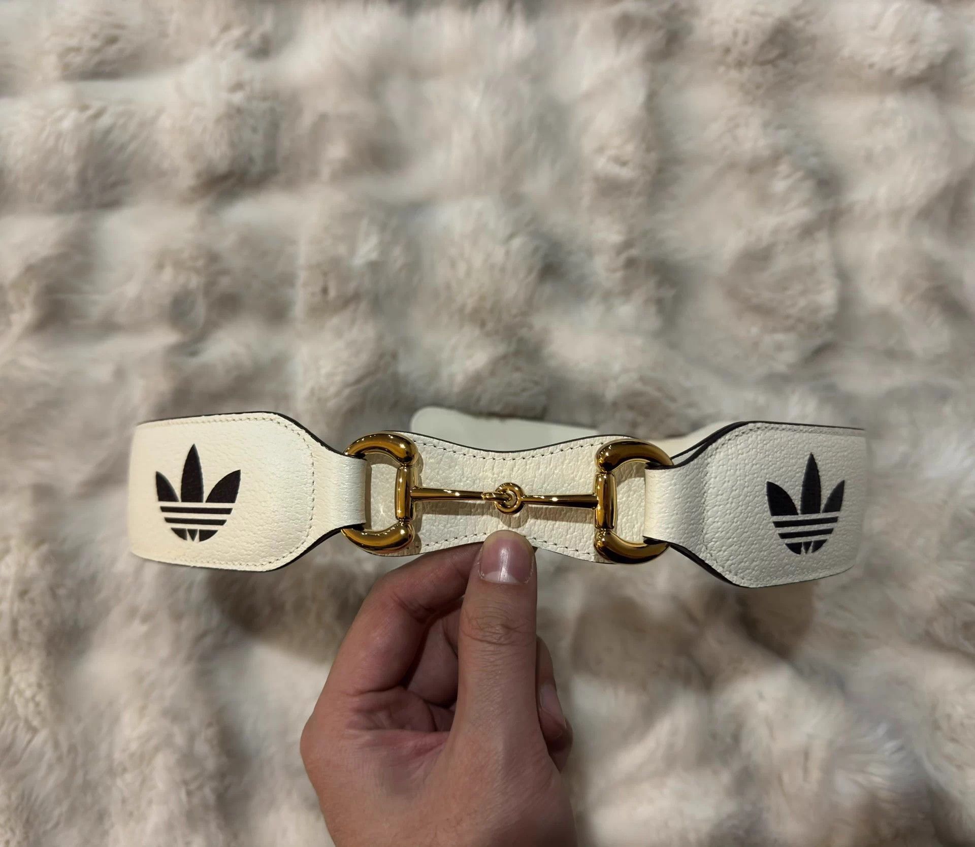 Gucci Gucci x Adidas Women's Belt Size 75 Size ONE SIZE - 1 Thumbnail