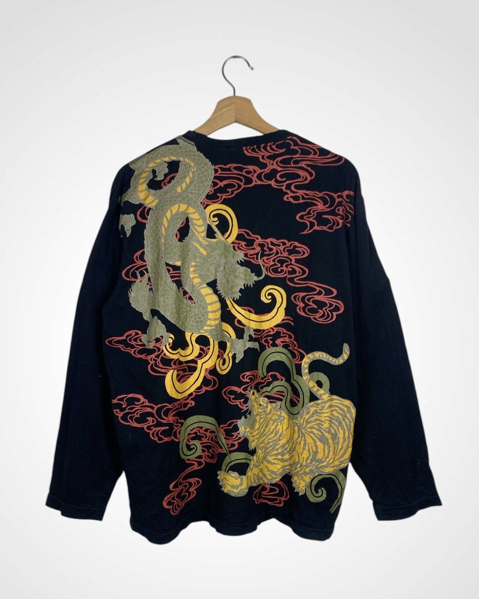 Japanese Brand A12 🇯🇵 Rare - Amore Puro Sukajan Long Sleeve Shirt Size US L / EU 52-54 / 3 - 1 Thumbnail