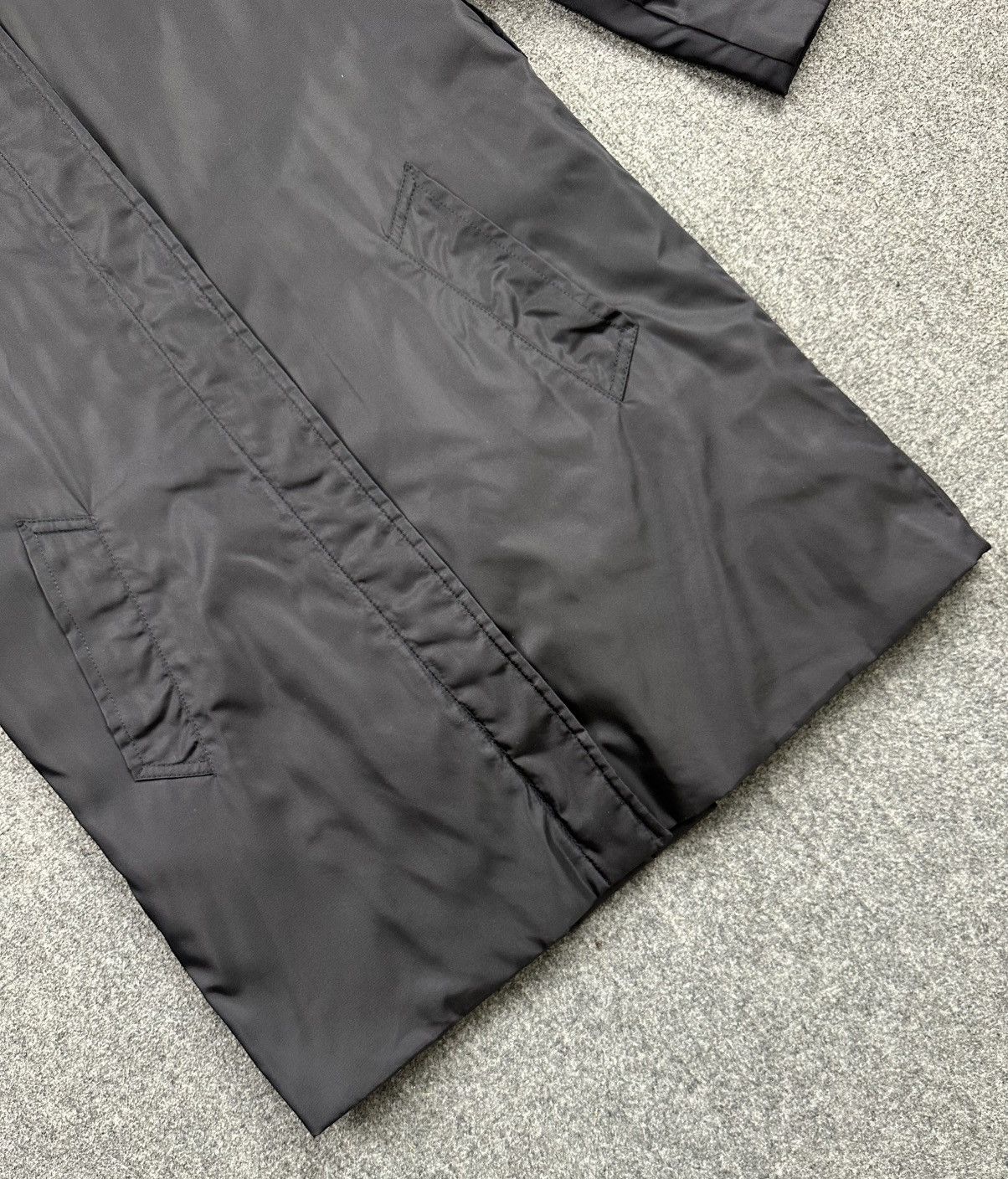 Prada Prada - Mac Zip-Up Nylon Coat - Emblem Logo With Neck Strap Size US M / EU 48-50 / 2 - 8 Thumbnail