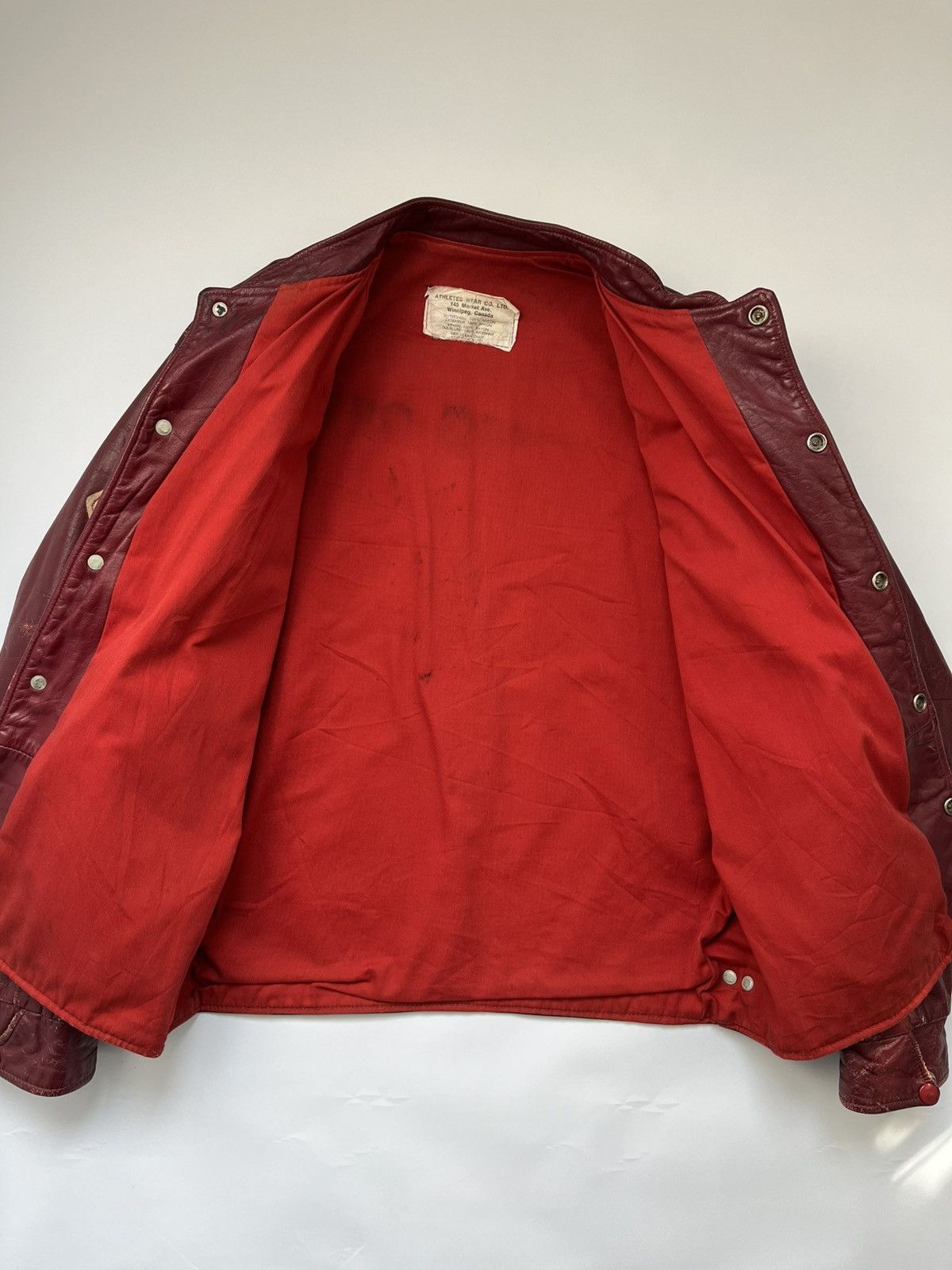 Other Vintage 70’s leather varsity jacket Size US M / EU 48-50 / 2 - 9 Thumbnail