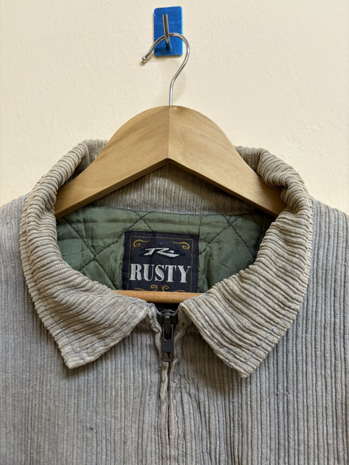 Quiksilver Vintage 90s Rusty Surf Corduroy Jacket Surfing Skateboard Size US L / EU 52-54 / 3 - 13 Thumbnail