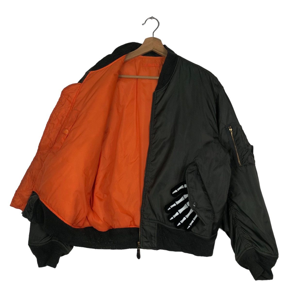 Japanese Brand 🔥90’s Riot Riot Vintage Bomber Jacket Aviators Size US M / EU 48-50 / 2 - 8 Thumbnail