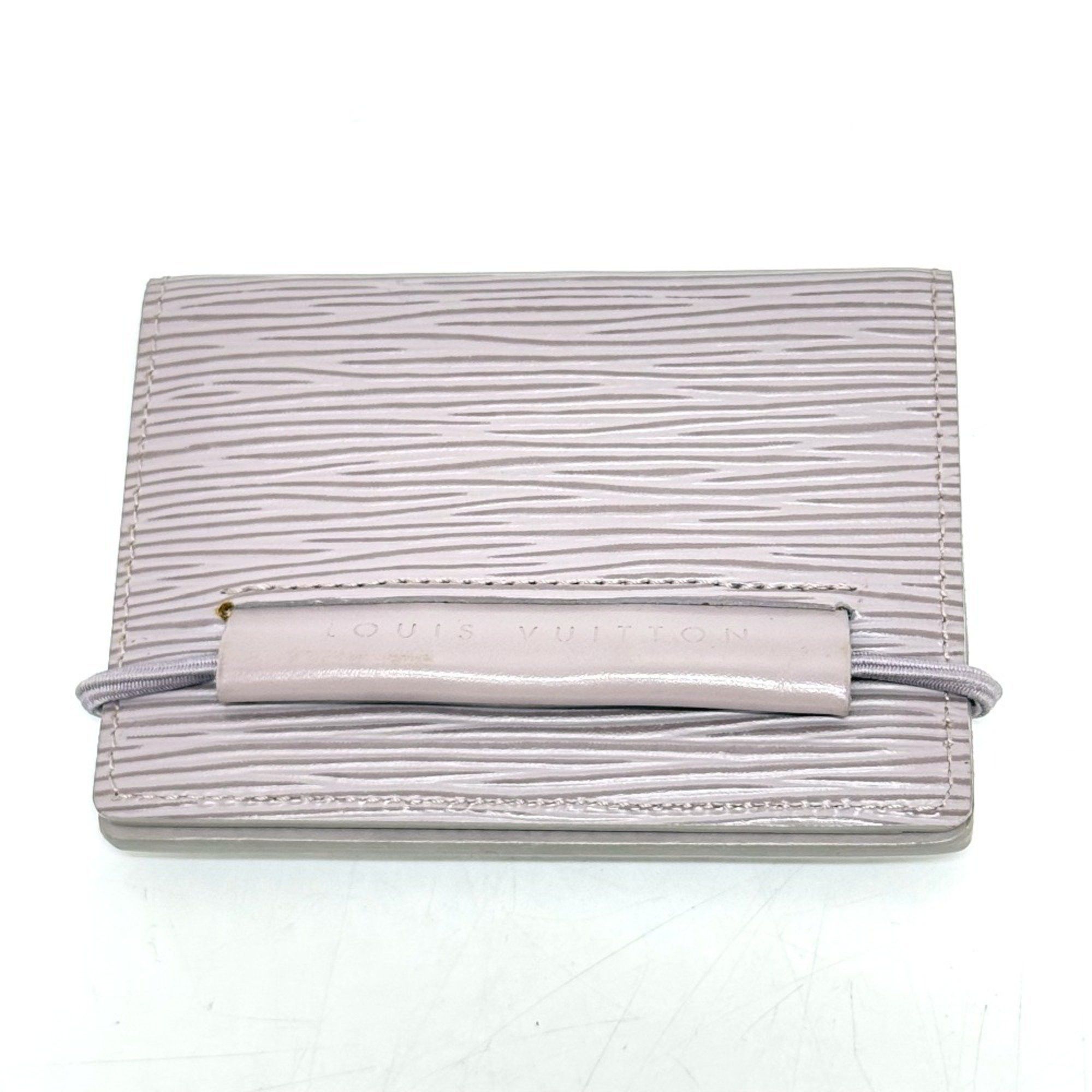 Louis Vuitton LOUIS VUITTON M6367B Porte Carte Transport Business Card Holder Small Items Bi-fold Holder/Card Case Epi Leather Women's Lilac Size ONE SIZE - 1 Thumbnail