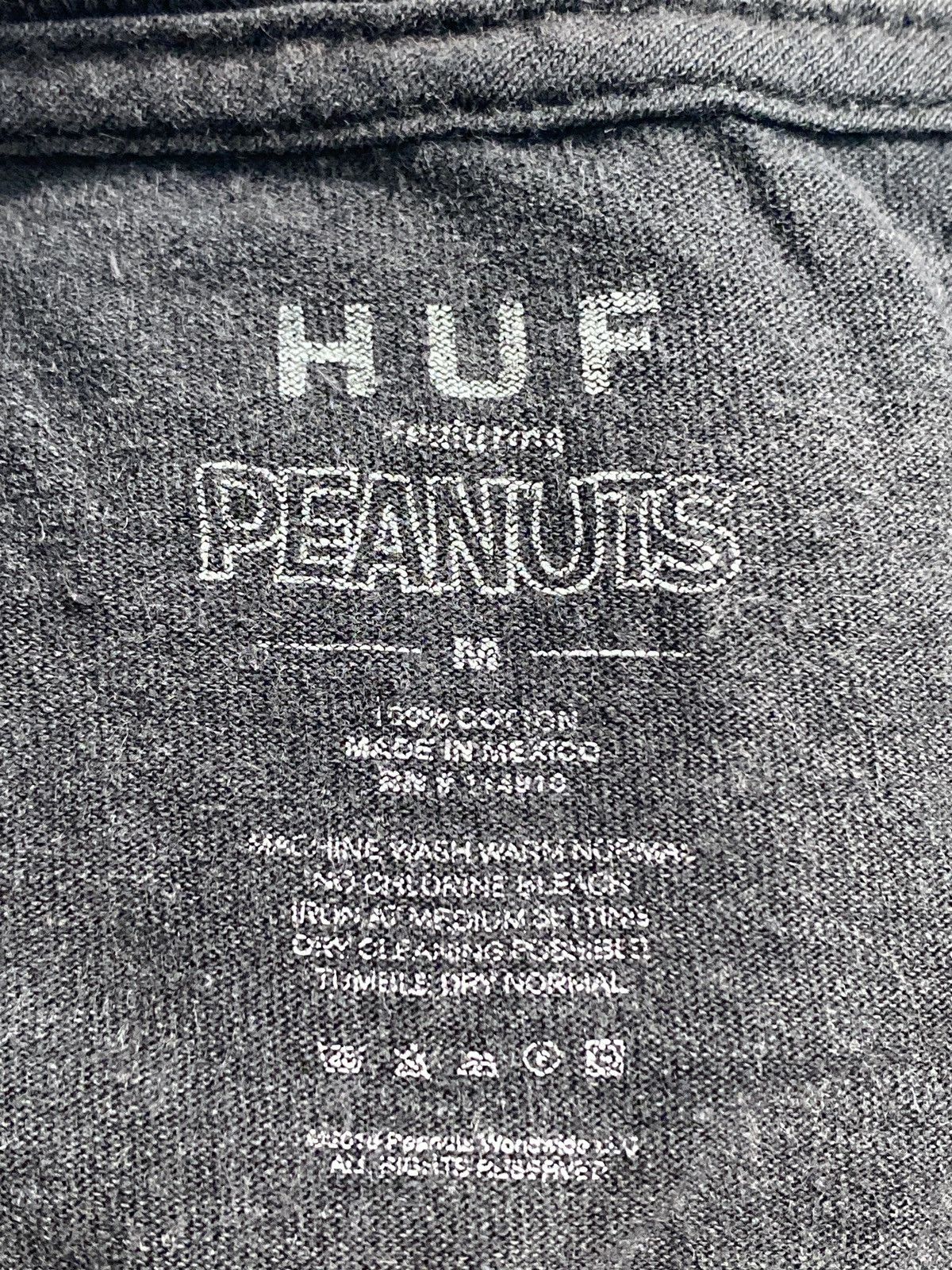 Huf HUP X PEANUT TSHIRT Size US M / EU 48-50 / 2 - 8 Thumbnail