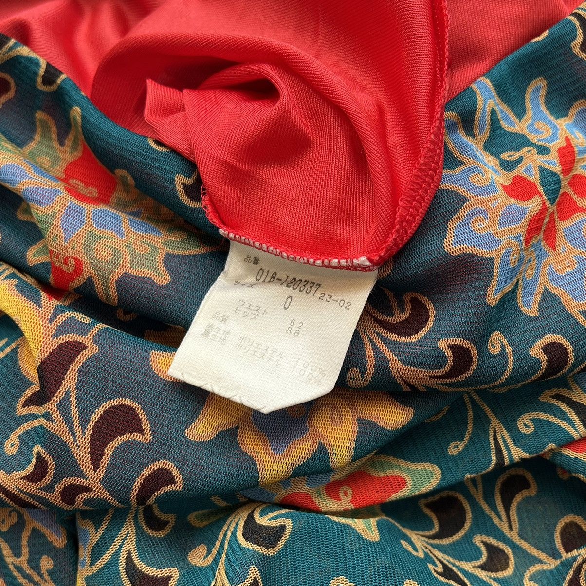 Vivienne Tam Vivienne Tam Printed Mesh Skirt Size 25" / US 0 / IT 36 - 4 Thumbnail