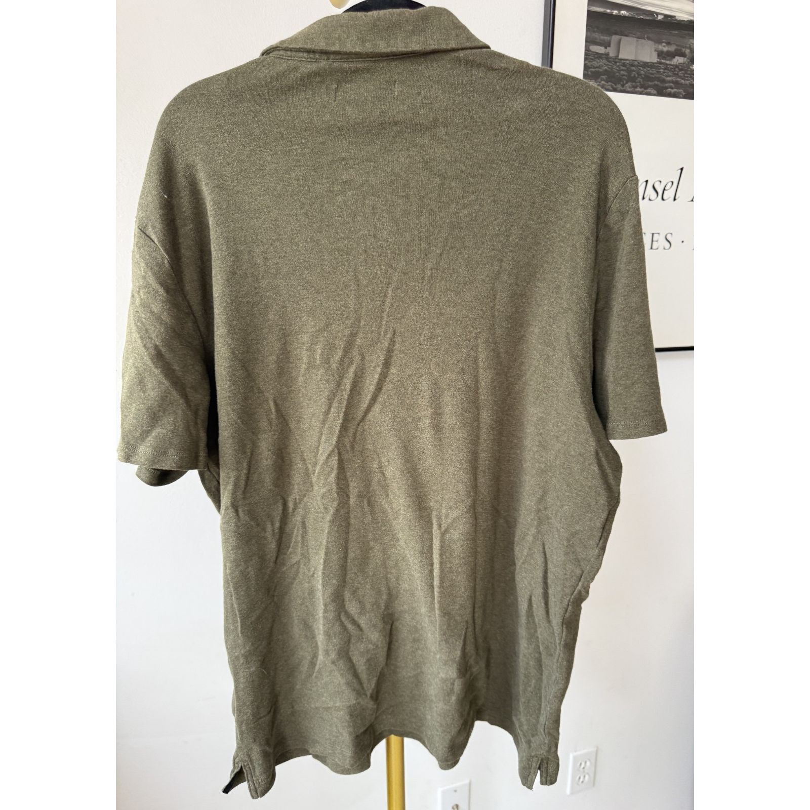 Banana Republic Banana Republic Mens XXL Green Polo Shirt Cotton Classic Ca Size US XXL / EU 58 / 5 - 2 Thumbnail