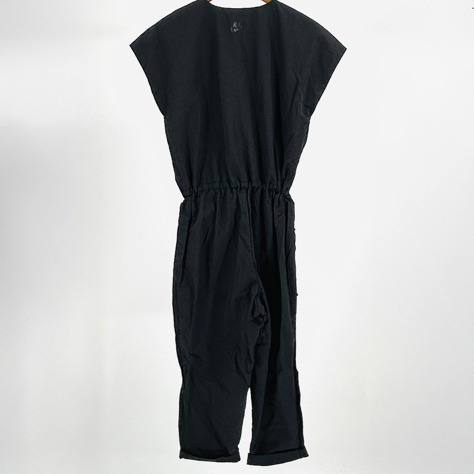 Nylon Black Utility Reflective Utility Jumpsuit Coveralls