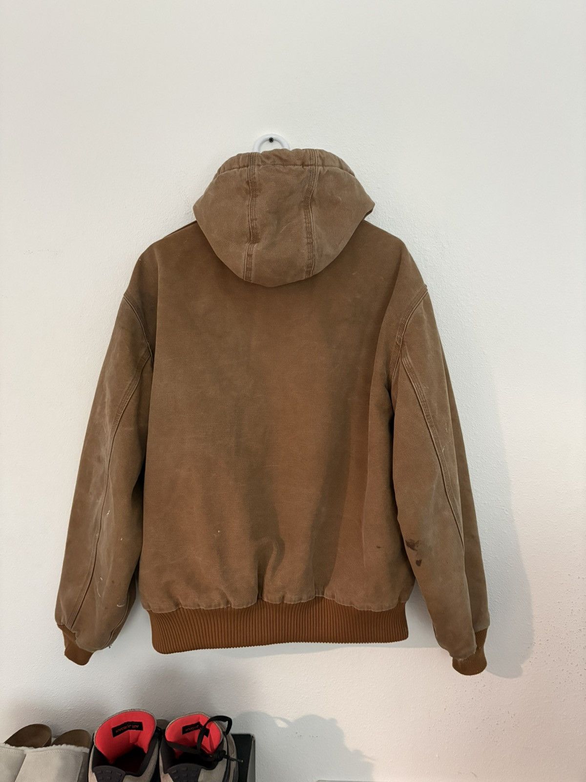 Carhartt Vintage Trashed Carhartt Jacket Size US L / EU 52-54 / 3 - 4 Thumbnail