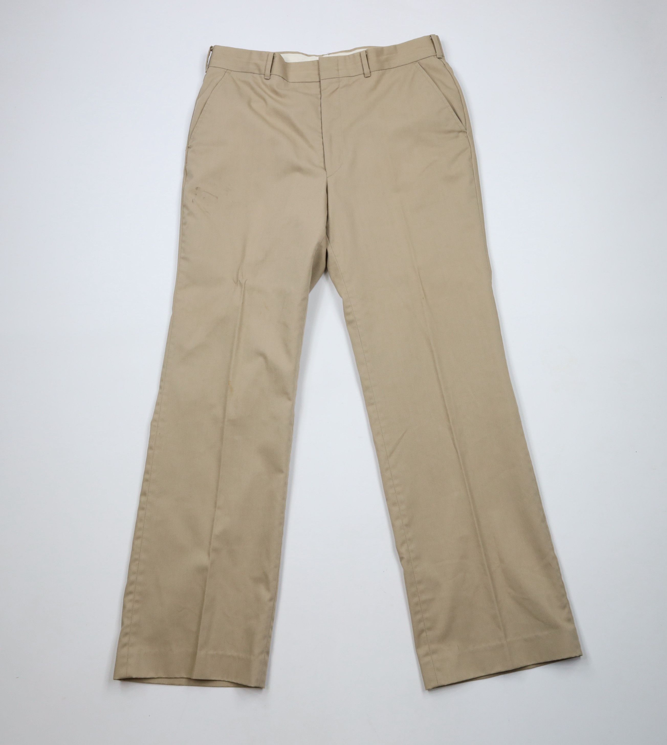 Vintage Vintage 70s 80s Streetwear Bell Bottoms Chino Pants USA Size US 36 / EU 52 - 1 Thumbnail